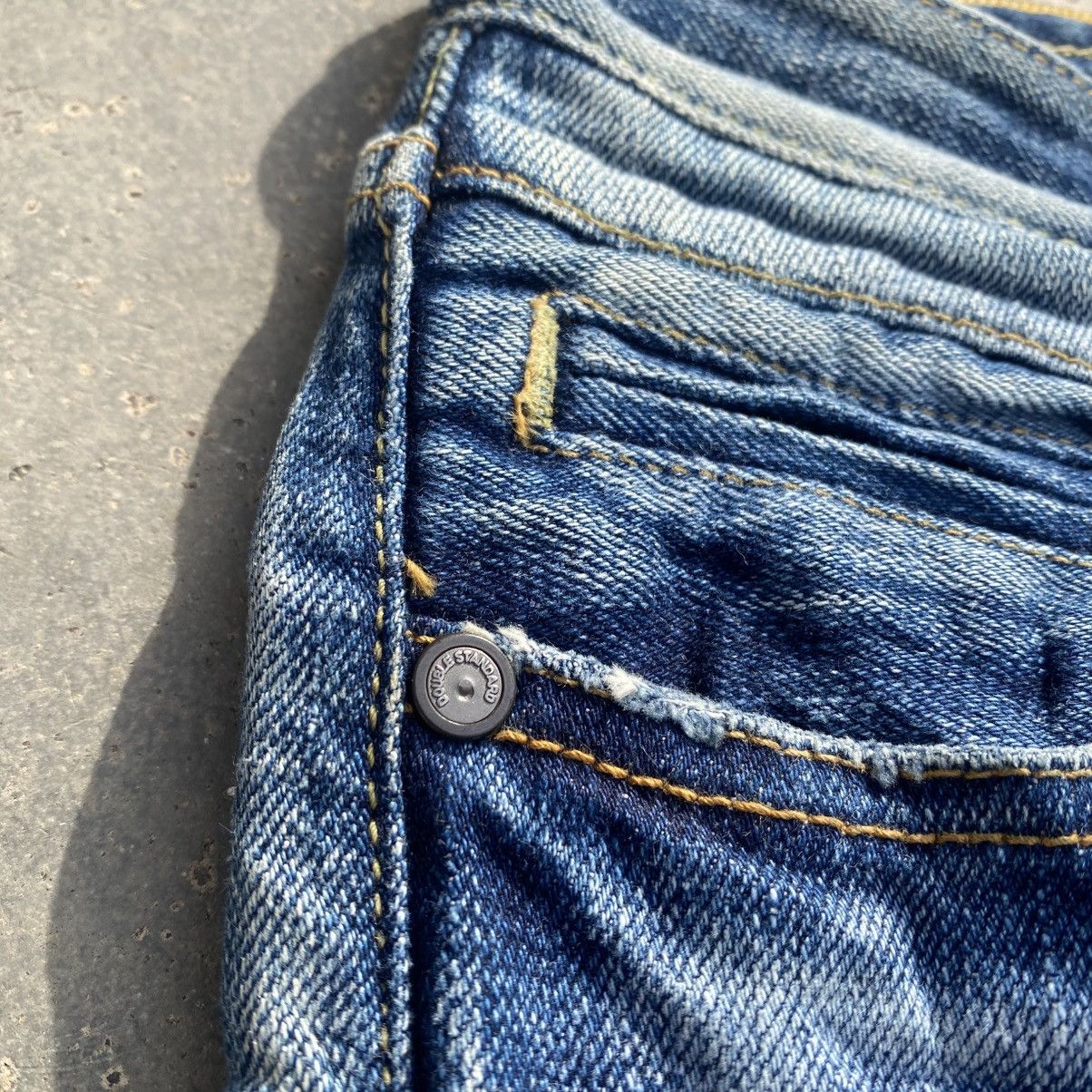 14th Addiction DOUBLE STANDARD Distressed Repaired UNDERCOVER Jeans Size US 27 - 12 Thumbnail