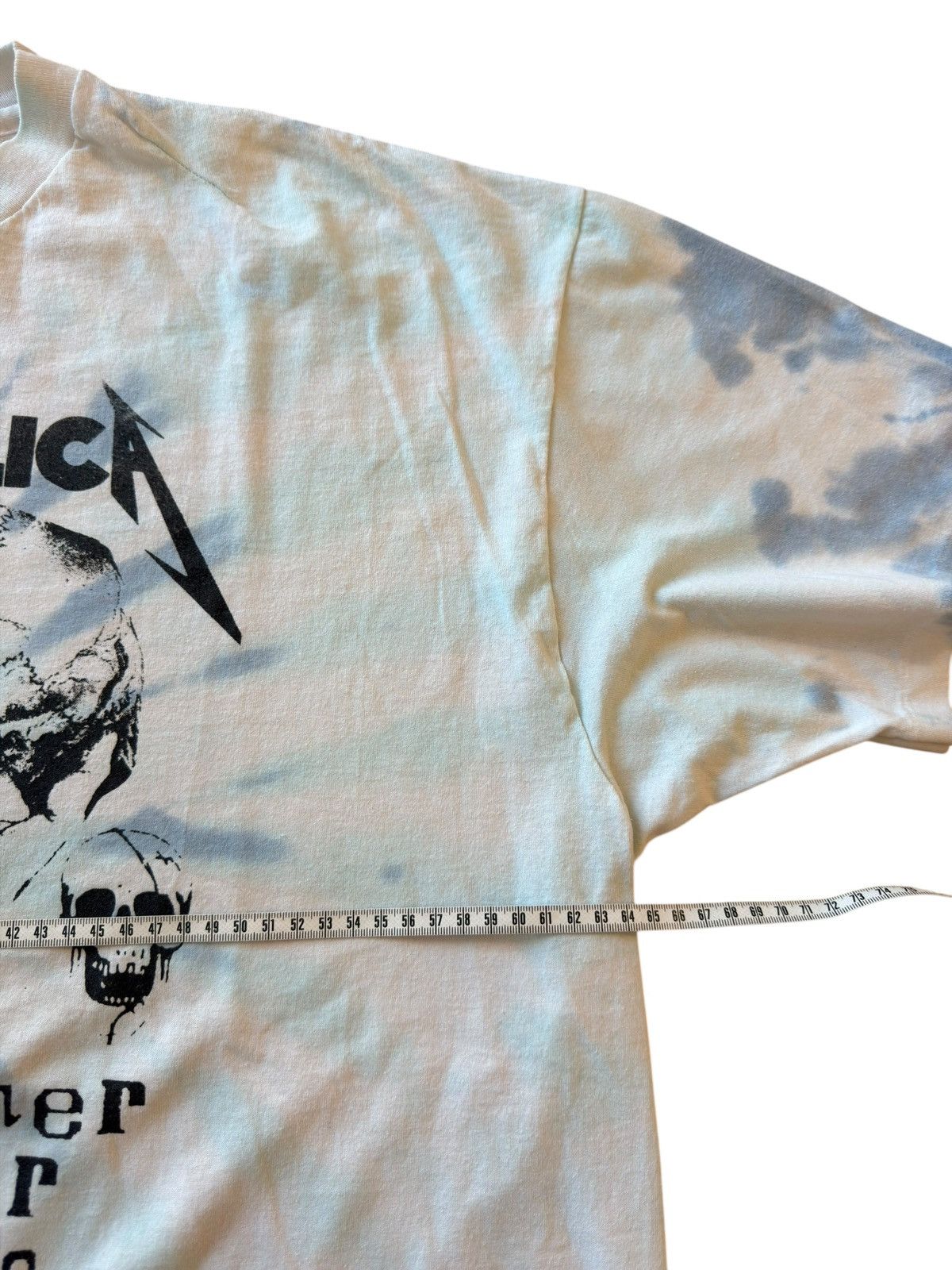 Metallica *RARE* VINTAGE 1992 90s METALLICA X GUNS N ROSES TOUR TEE Size US XXL / EU 58 / 5 - 5 Thumbnail
