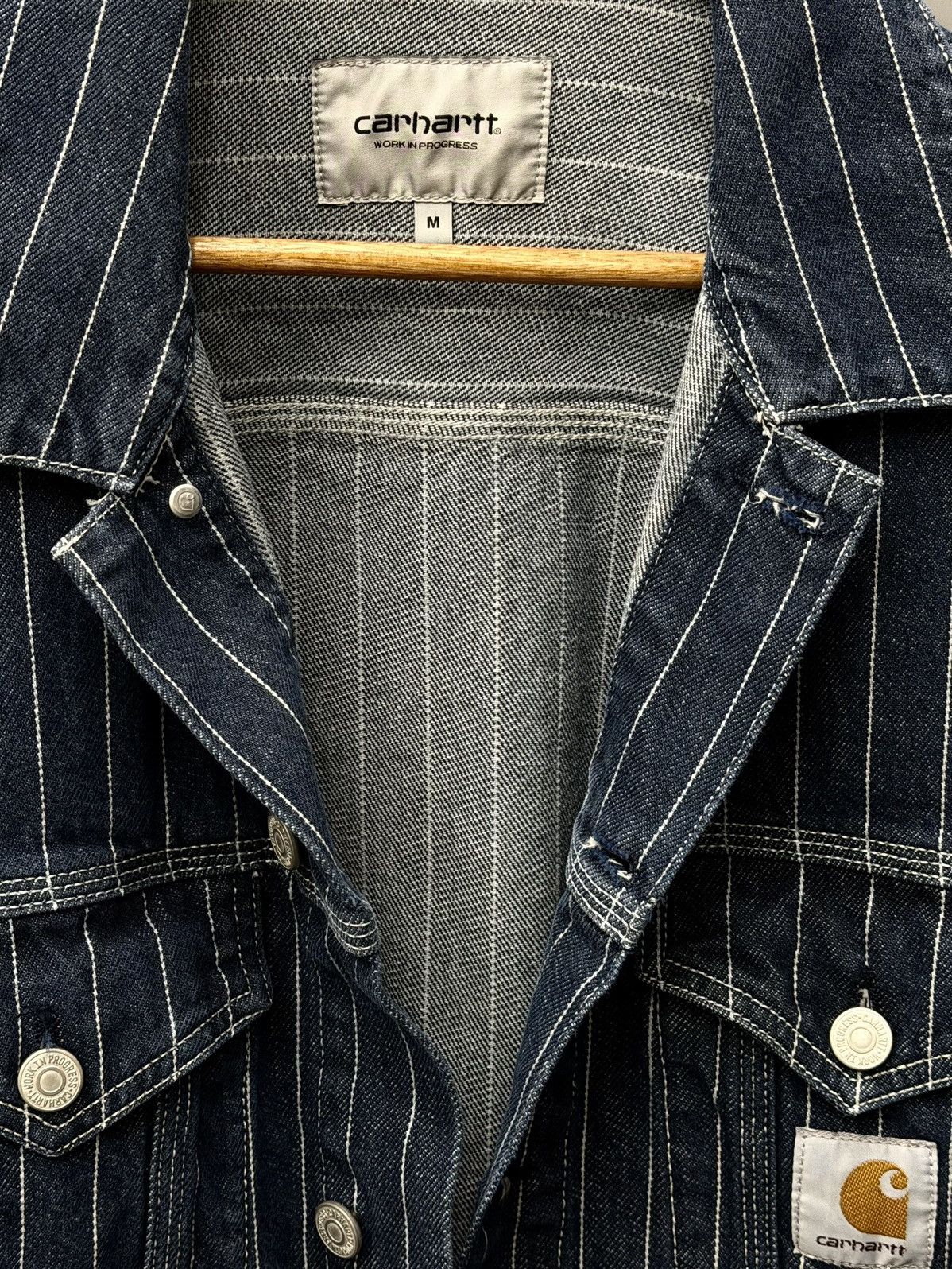 Carhartt Wip CARHARTT WIP Orlean Jacket - Blue/White Orlean Stripe Size US M / EU 48-50 / 2 - 4 Thumbnail