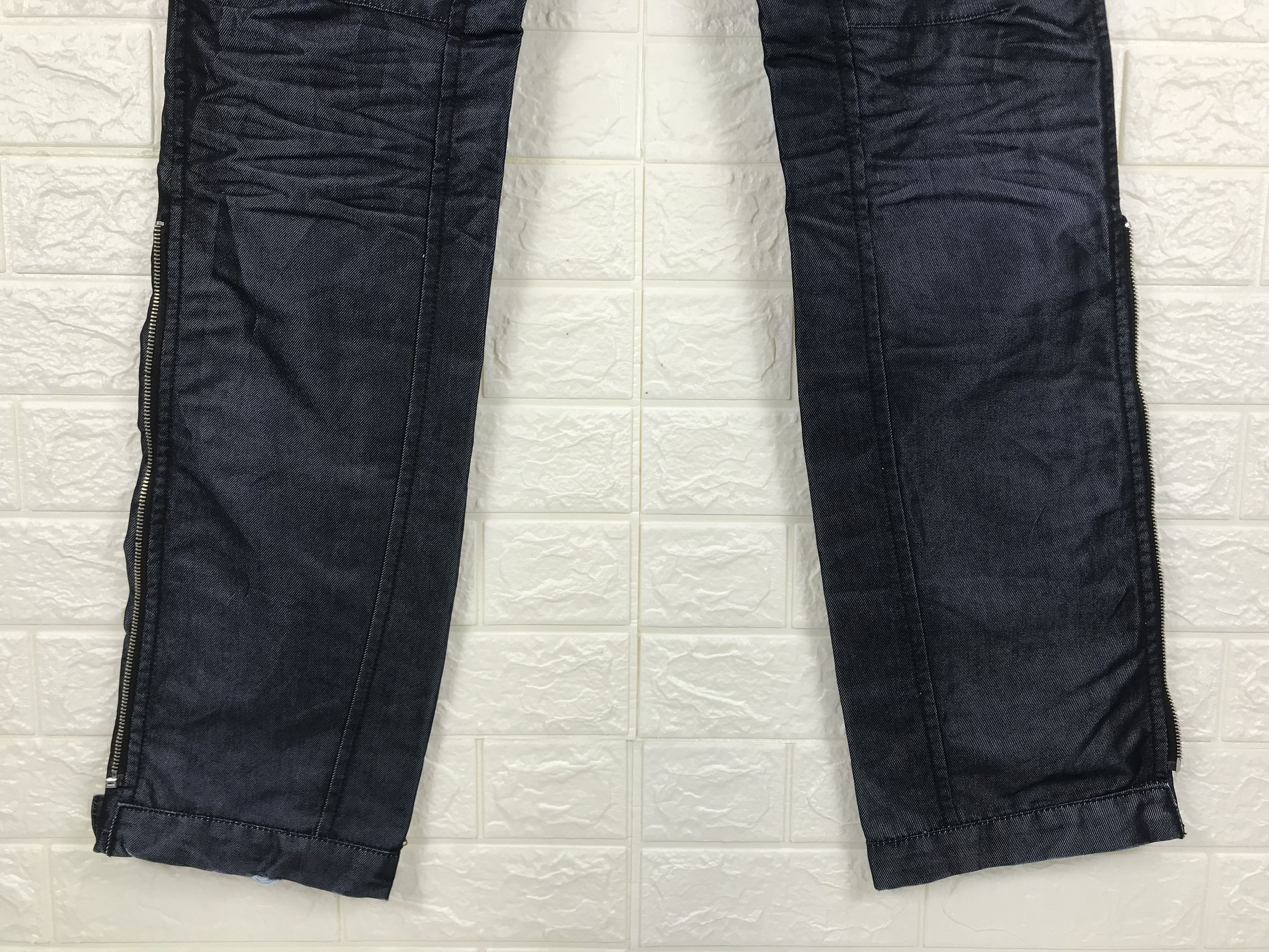 Japanese Brand Japanese Concert Club Multi Zipper Jeans Size US 34 / EU 50 - 8 Thumbnail
