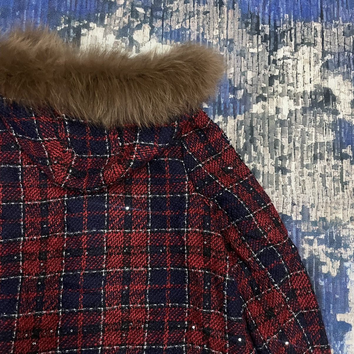 Le Grande Bleu (L.G.B.) Vintage Y2k Joias Gothic Punk Fur Lgb Style Button Jacket Size XS / US 0-2 / IT 36-38 - 14 Thumbnail