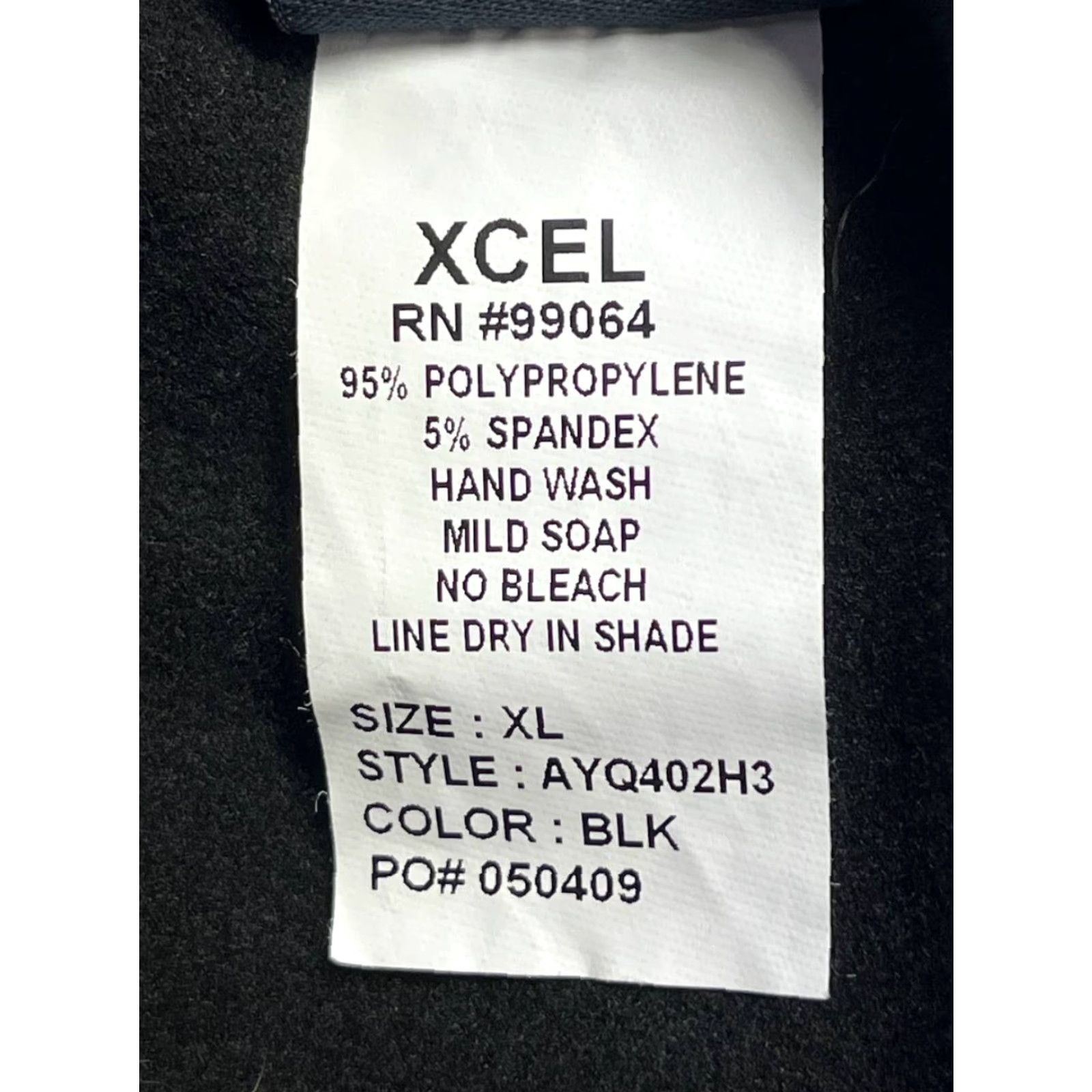 Vintage XCEL Hooded Wetsuit Top SleeveLess Pullover XL Unisex Adults Black Solid Athletic Activewear Size XL / US 12-14 / IT 48-50 - 7 Thumbnail
