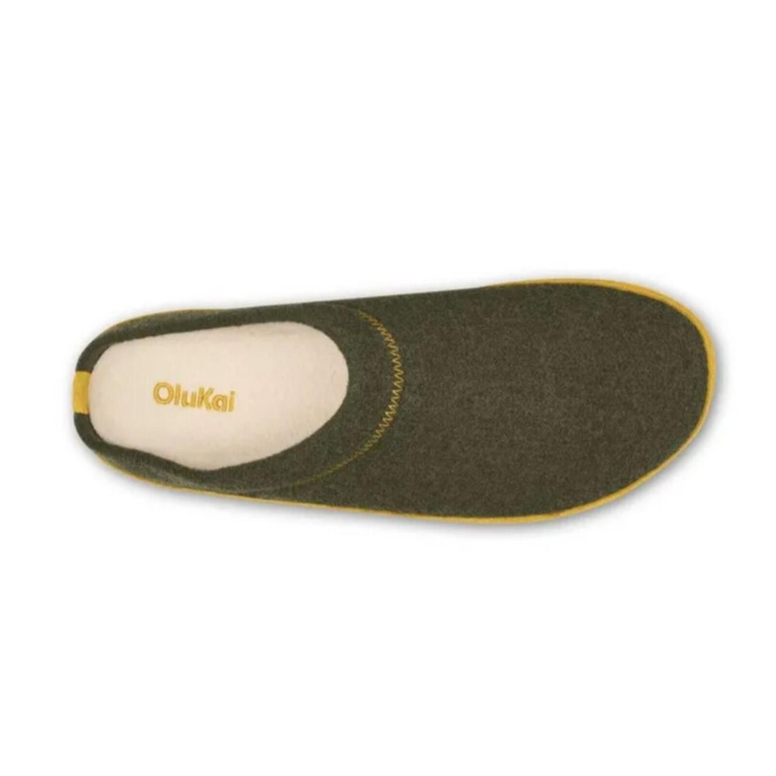 Olukai Olukai Men’s Hamani Hulu Slip-On | Dusty Olive/Mustard Size US 13 / EU 46 - 4 Thumbnail