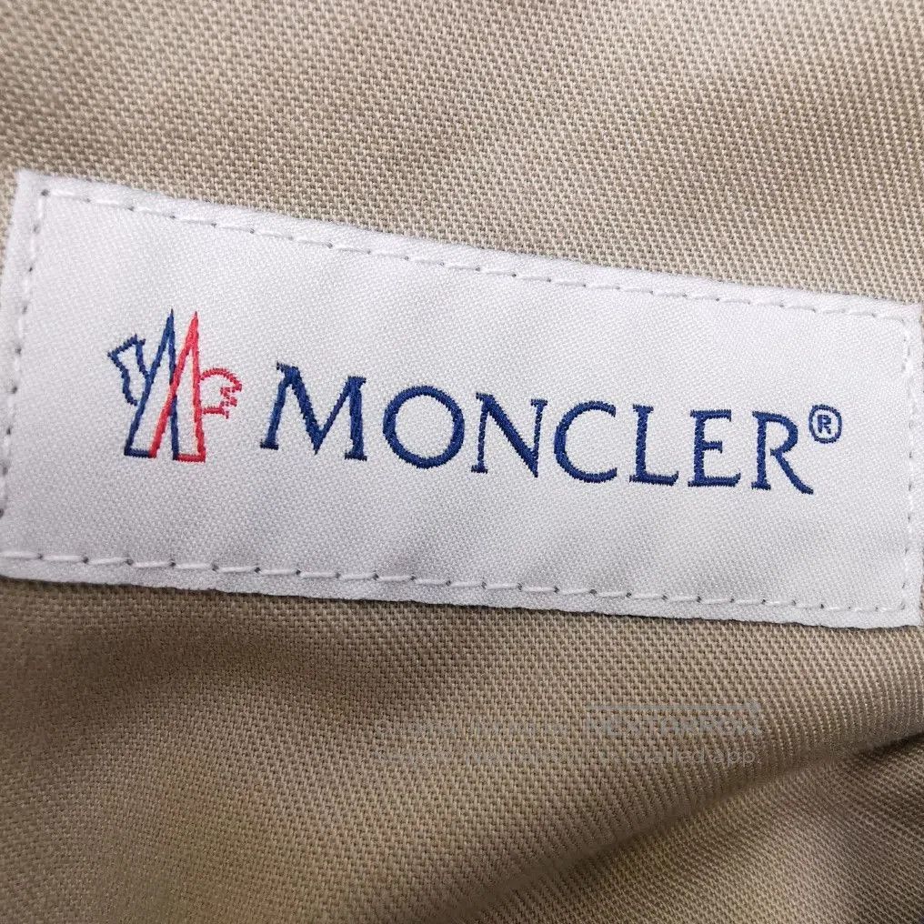 Moncler Moncler Wool Blend Solid Color Pants Size 48/M. Size US 34 / EU 50 - 4 Thumbnail
