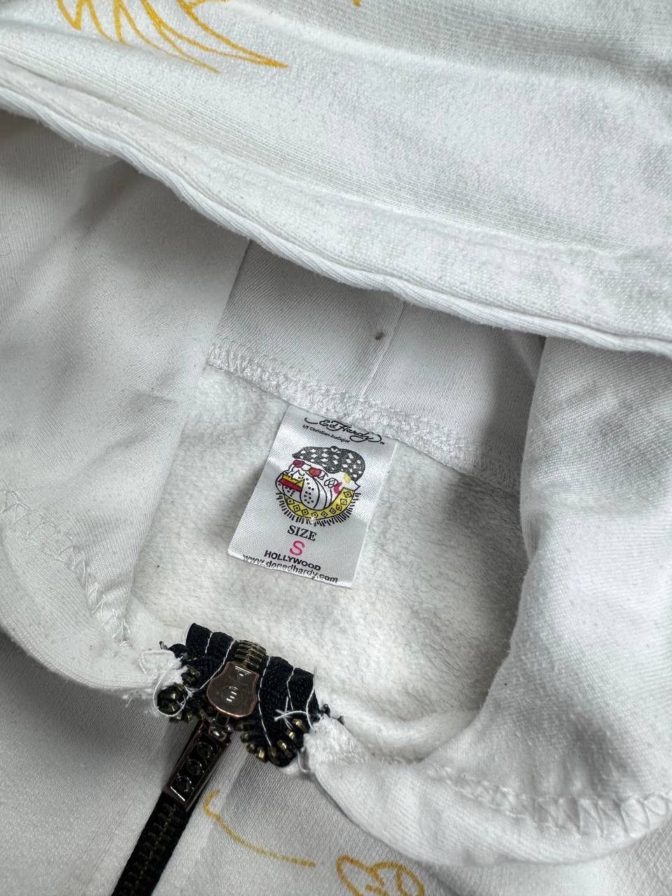 Ed Hardy Vintage Ed Hardy Affliction Y2K Boxy Zip Hoodie S Size US S / EU 44-46 / 1 - 7 Thumbnail