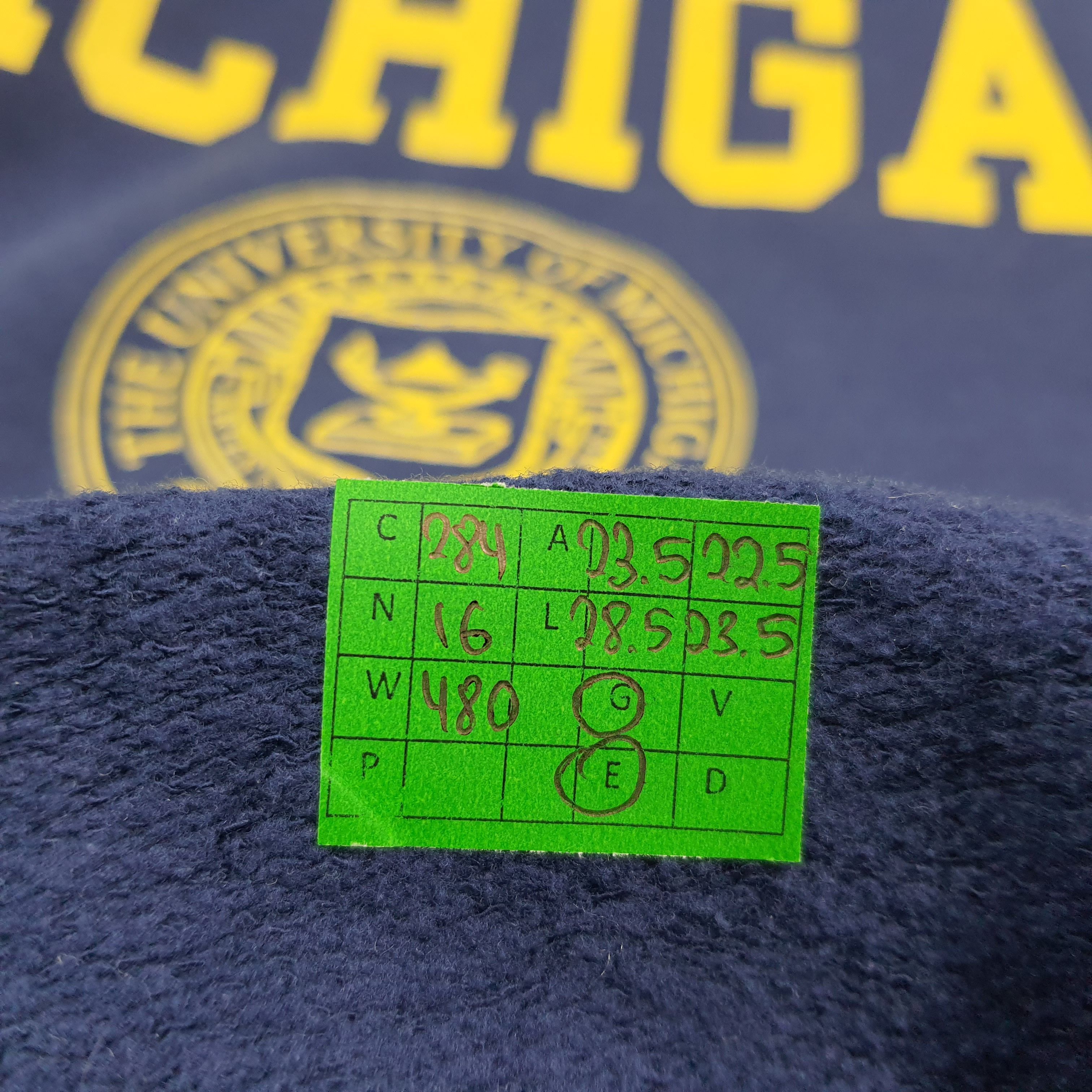 Vintage Vintage University of Michigan Hoodie C284N16 Size US L / EU 52-54 / 3 - 5 Thumbnail
