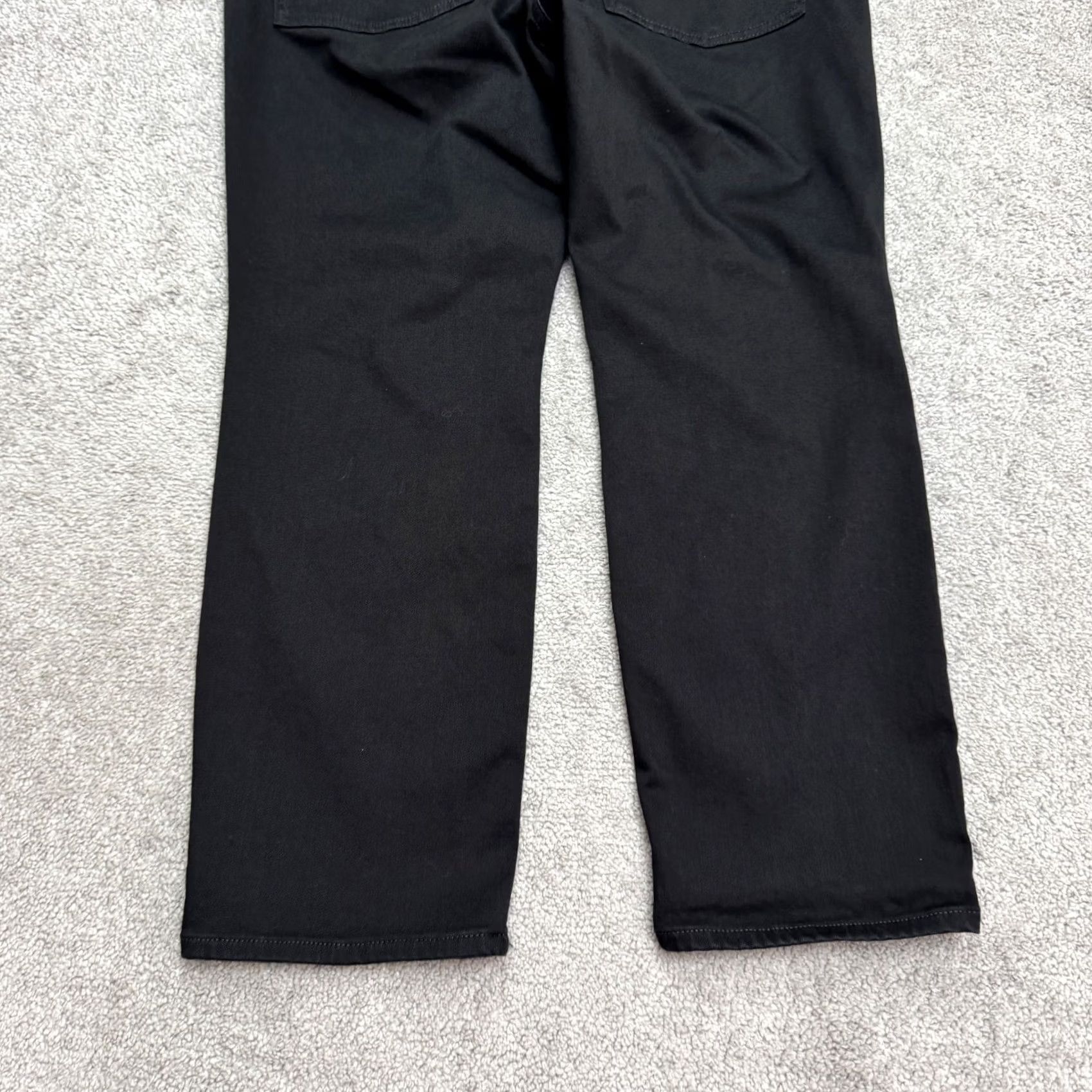 J.Crew J.Crew Slim Fit Straight Ankle Denim Jeans Womens 32 Petite Black 14 High Rise Size 24" / US 00 / IT 34 - 4 Thumbnail