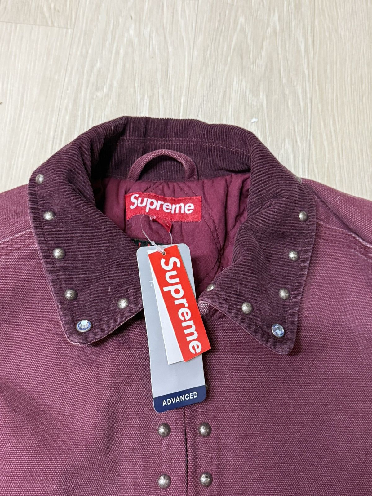 B.B. Simon × Supreme supreme bb simon studded work jacket Size US M / EU 48-50 / 2 - 3 Thumbnail