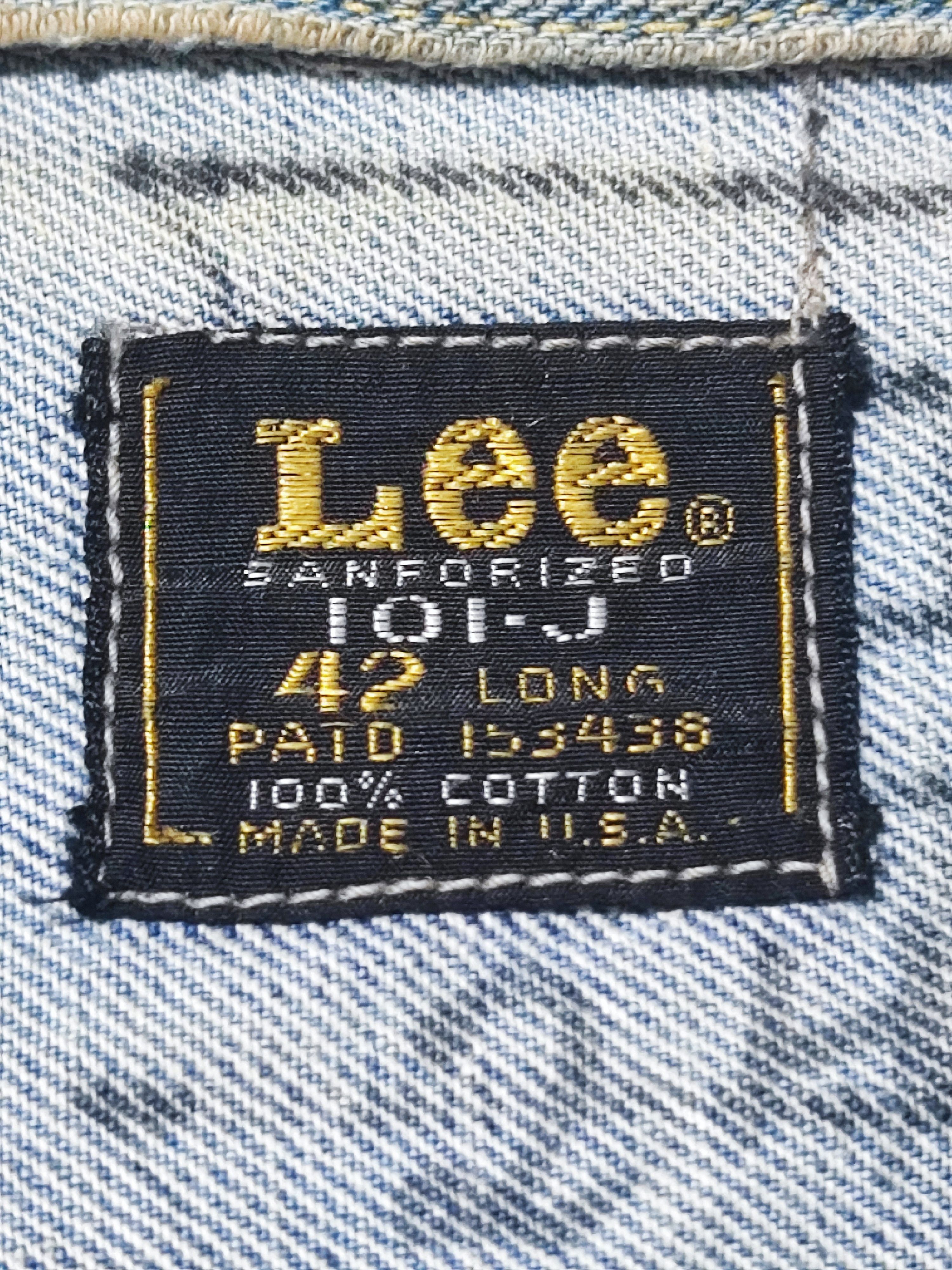 Lee True Vintage 60's Lee Denim Jacket Celebrities Style Size M / US 6-8 / IT 42-44 - 12 Thumbnail