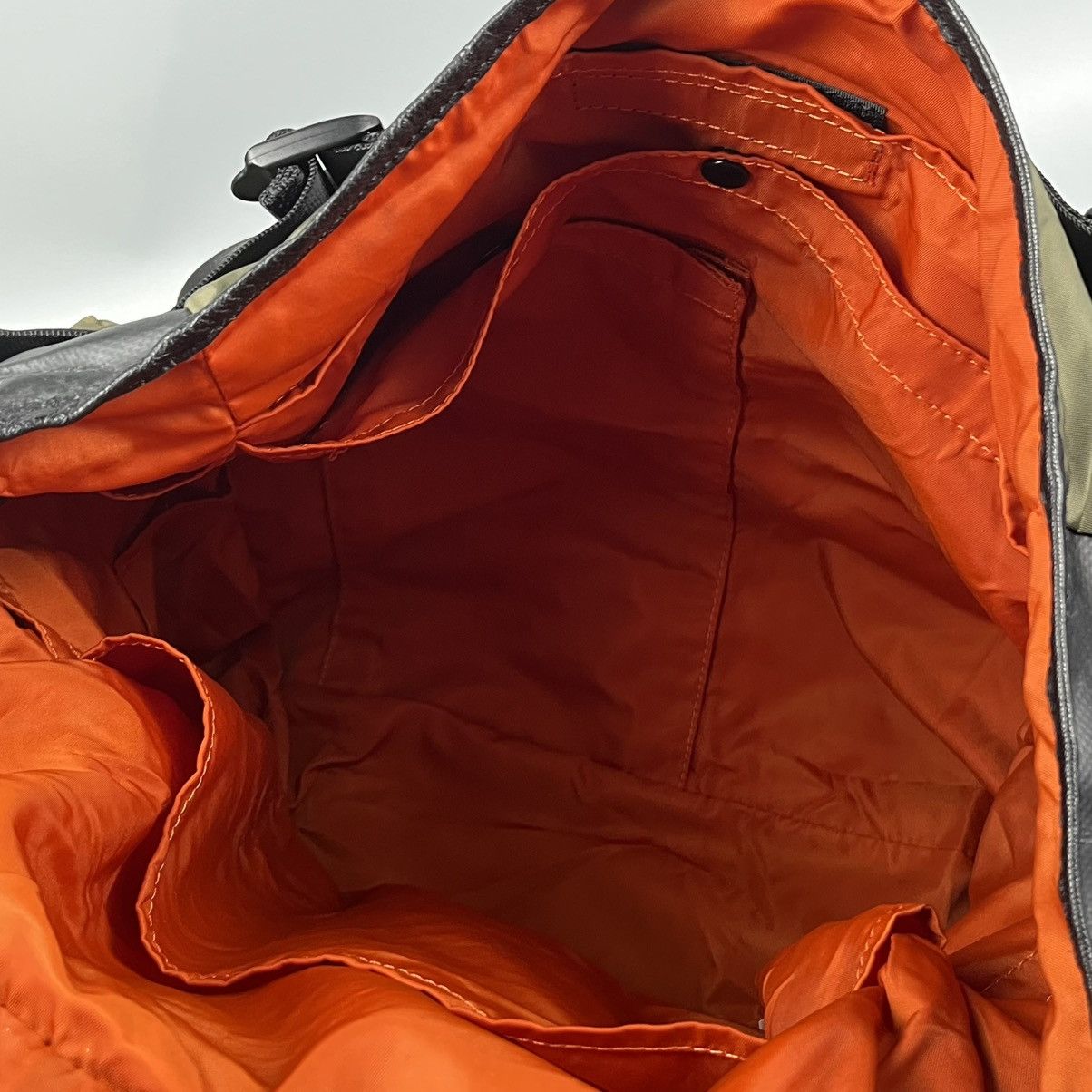 Yohji Yamamoto Y’saccs - Tanker Backpack Nylon Leather Size ONE SIZE - 13 Thumbnail