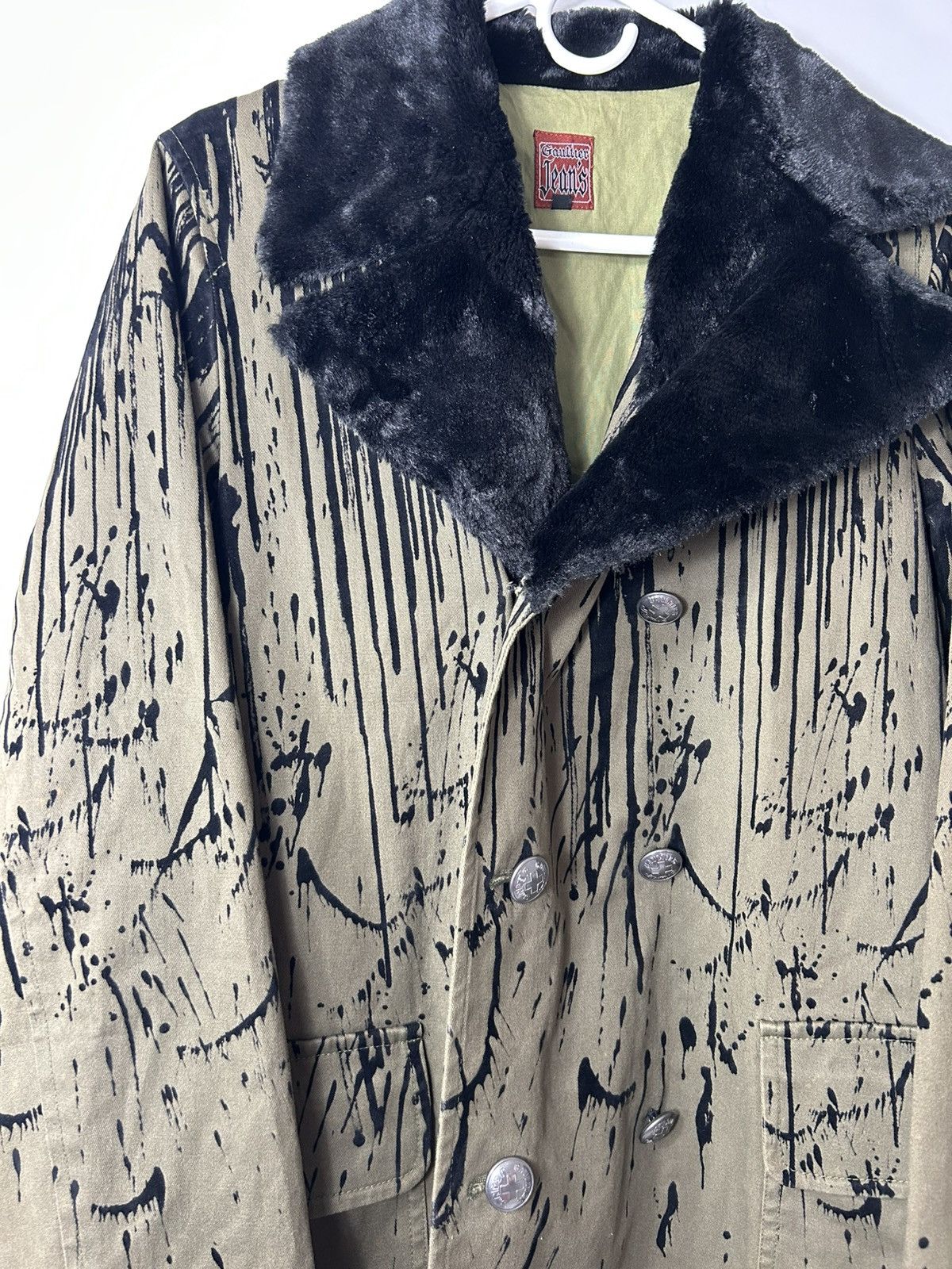 Jean Paul Gaultier Jean Paul Gaultier AW1998 Blood Drip Coat Size US M / EU 48-50 / 2 - 3 Thumbnail