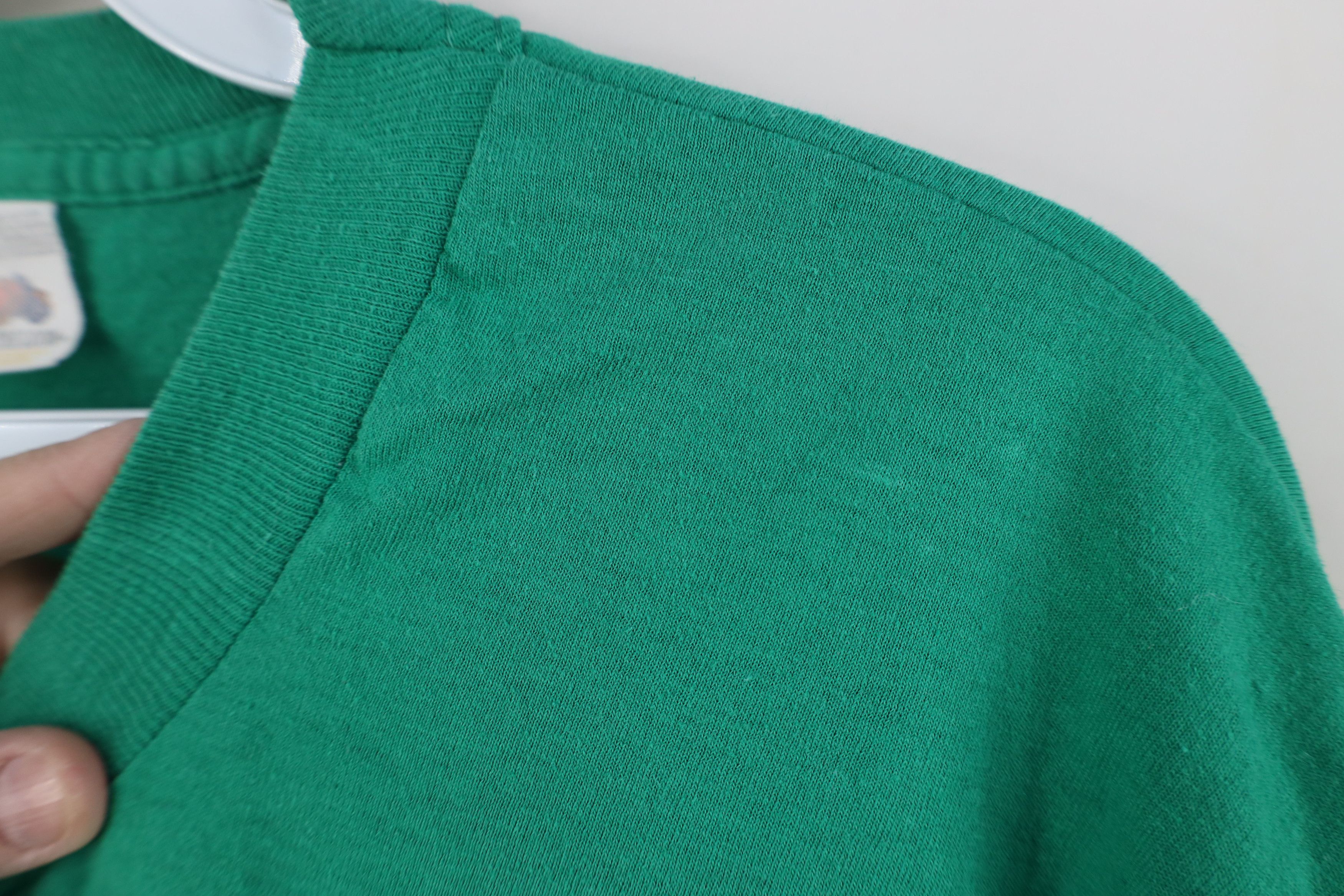 Vintage Vintage 90s Streetwear Short Sleeve Pocket T-Shirt Kelly Size US XL / EU 56 / 4 - 7 Thumbnail