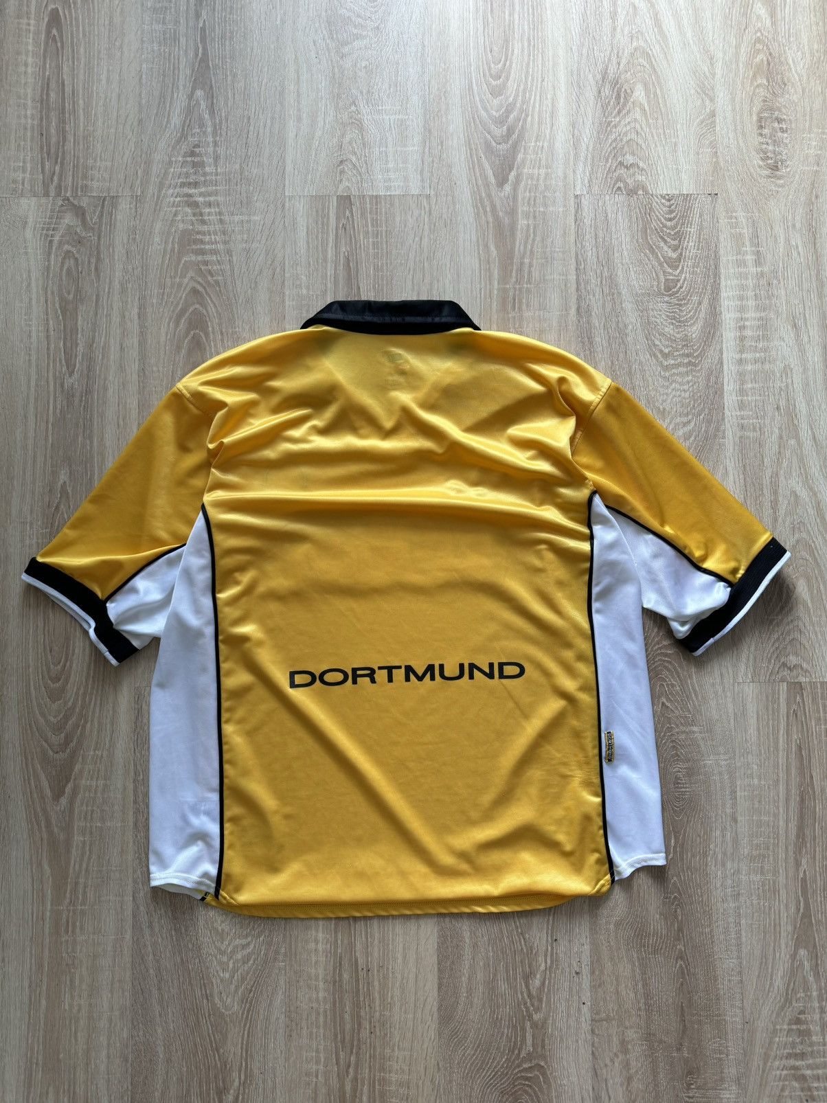 Nike nike borussia dortmund 1998-2000 vintage soccer Size US XXL / EU 58 / 5 - 4 Thumbnail