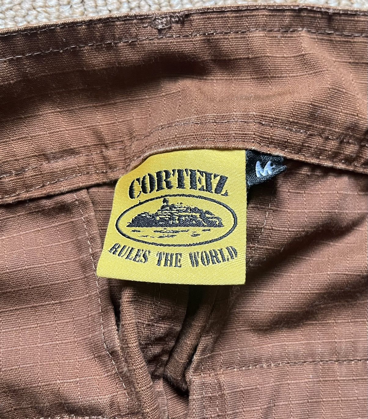 Corteiz Corteiz Cargo Pants Brown Size US 26 / EU 42 - 9 Thumbnail