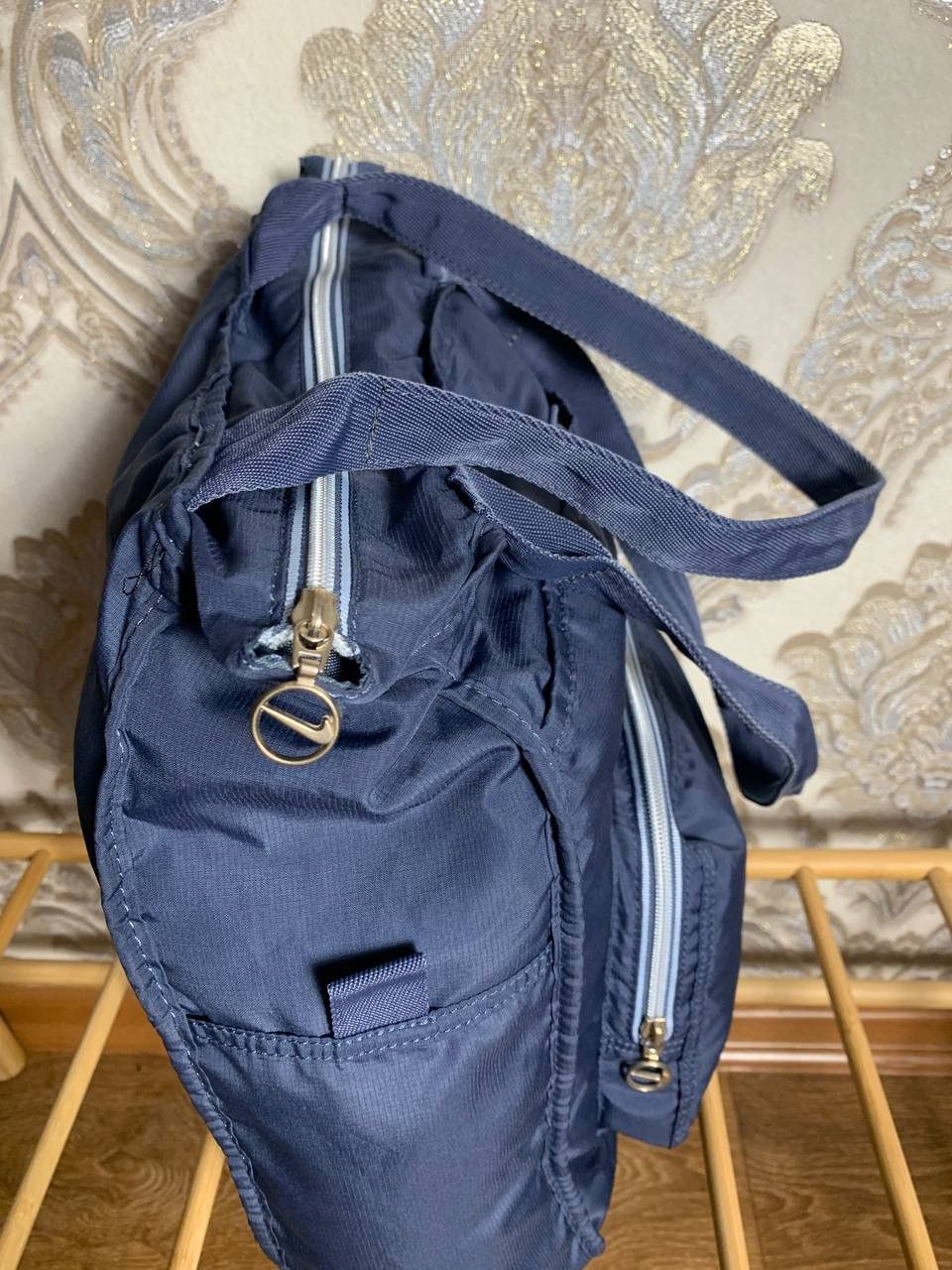 Nike × Vintage VERY RARE NIKE BAG GORPCORE JAPAN STYLE Y2K DRILL 90s SWOOSH Size ONE SIZE - 5 Thumbnail