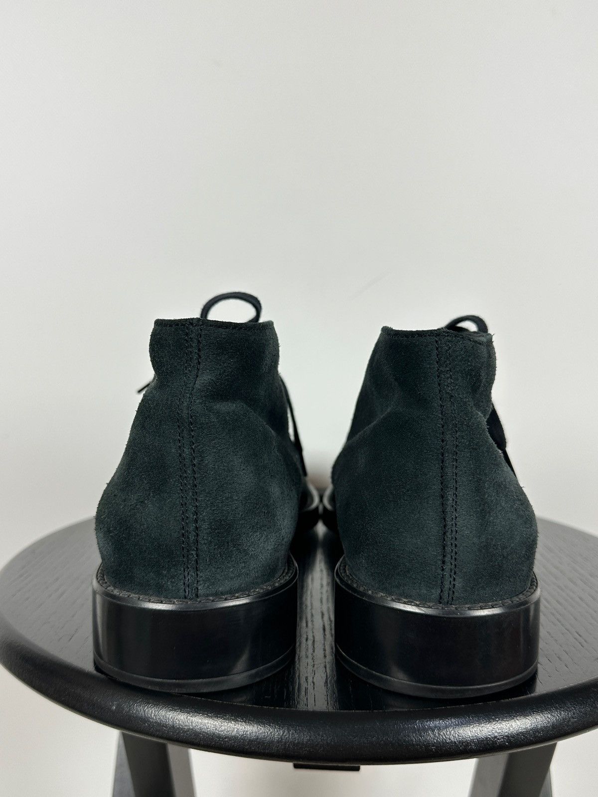 Tod's Tod’s Blue Suede Ankle Desert Lace Up Boots Size US 9.5 / EU 42-43 - 10 Thumbnail