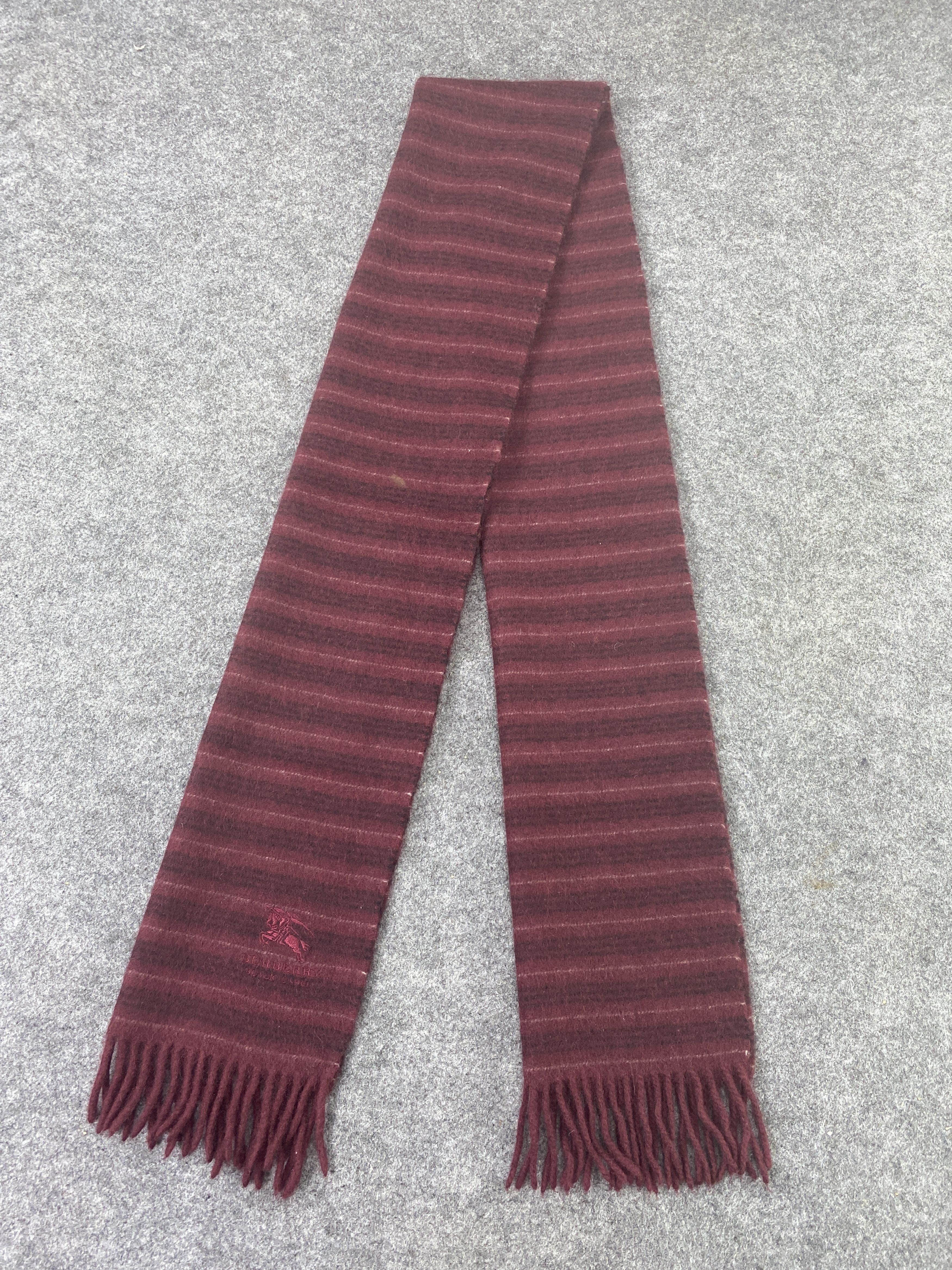 Burberry × Vintage VINTAGE BURBERRY Scarf / Muffler / Neckwear -T1033 Size ONE SIZE - 4 Thumbnail