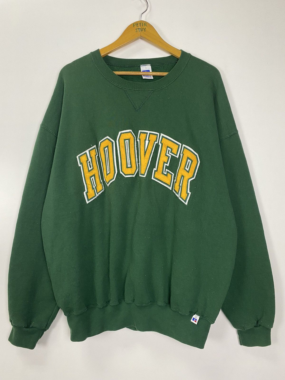 Russell Athletic × Vintage Vintage 90s Hoover Sweatshirt Size US XXL / EU 58 / 5 - 3 Thumbnail