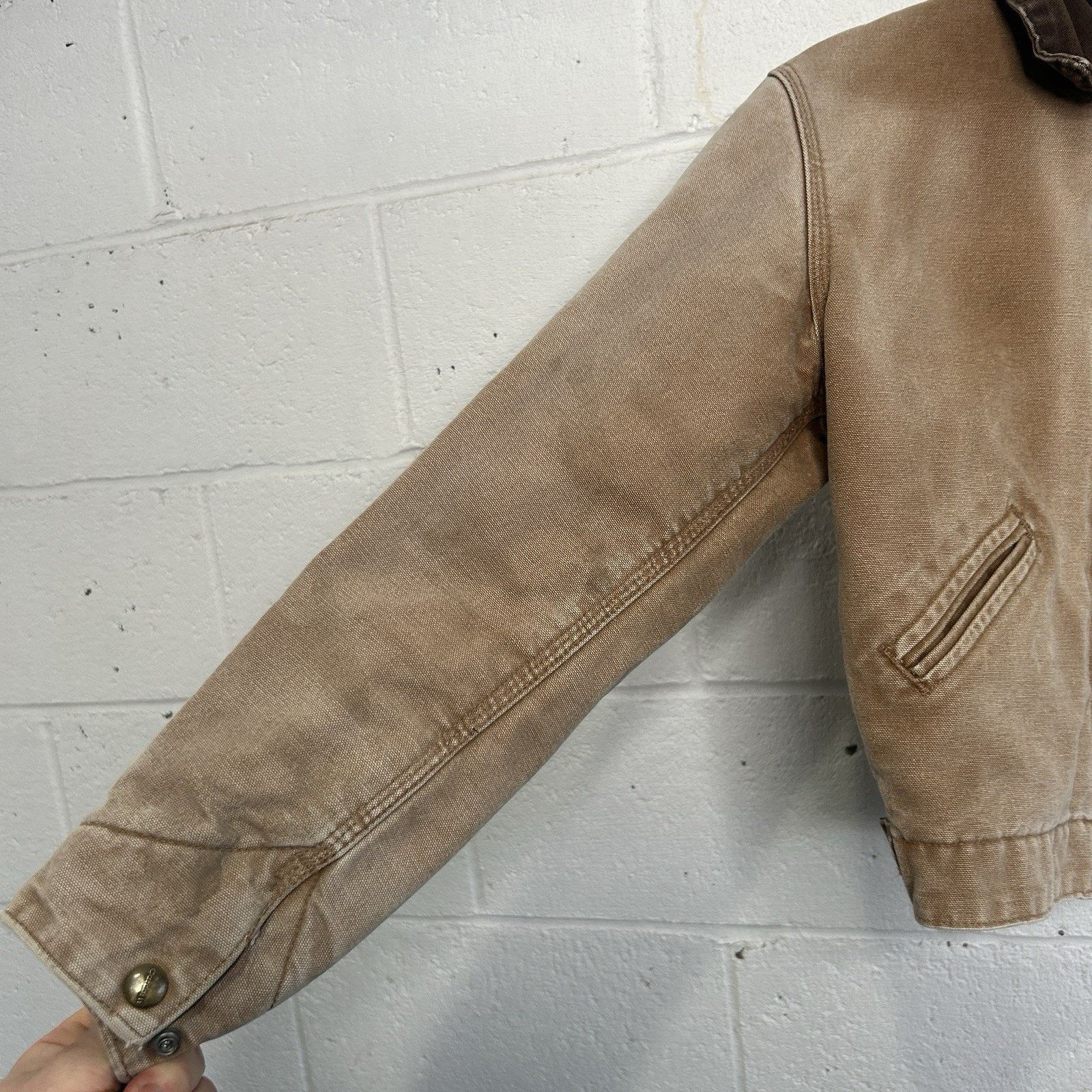 Carhartt Y2K Carhartt Sherpa-Lined Detroit Jacket “Brown” YYJ97 BRN Size XS / US 0-2 / IT 36-38 - 5 Thumbnail