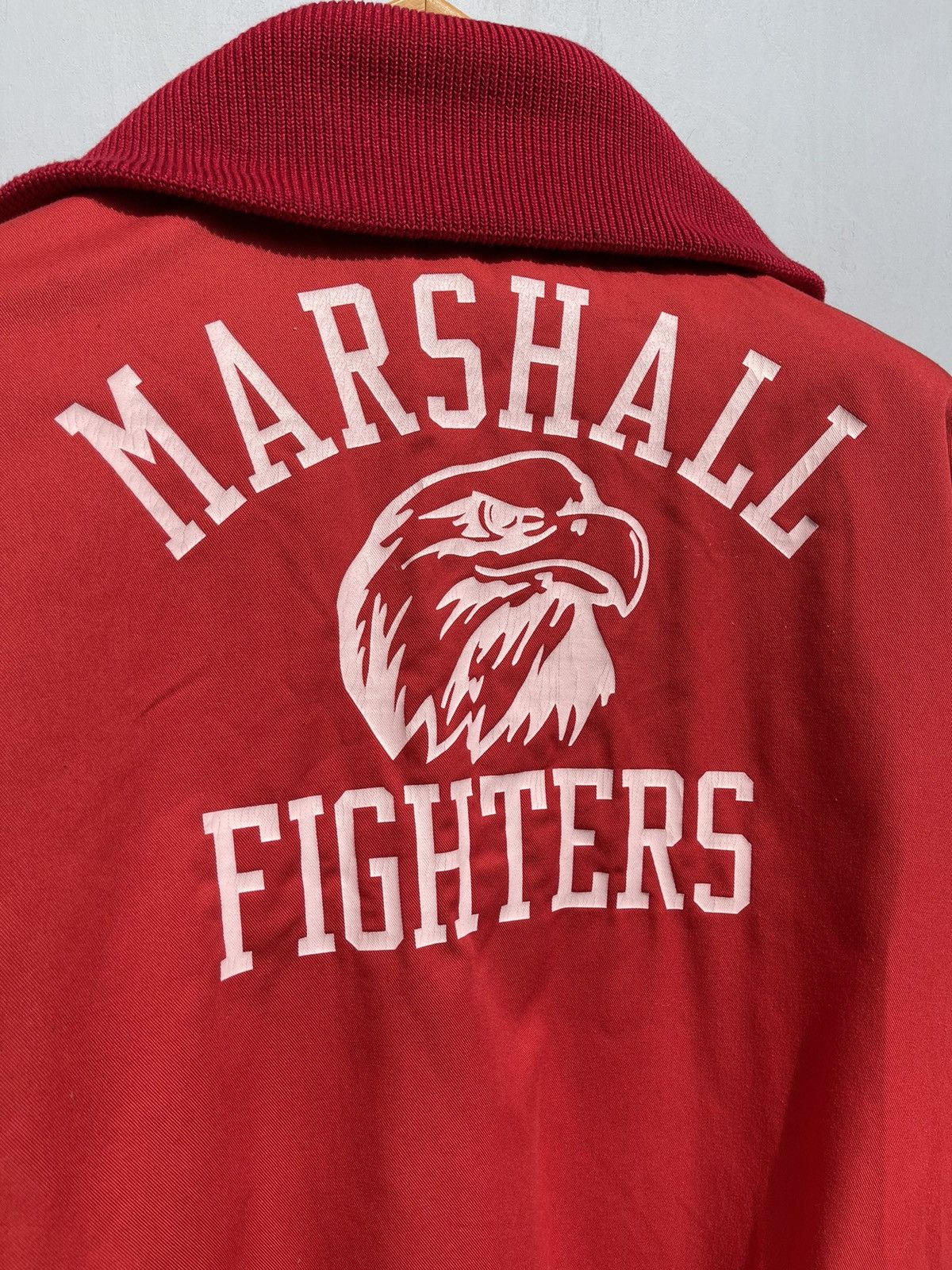 Franklin & Marshall Franklin & Marshall Reversible Varsity Leather Jacket Size US XL / EU 56 / 4 - 11 Thumbnail