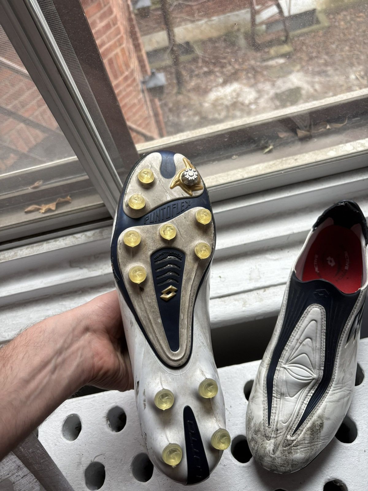 Lotto Sport Lotto Zero Gravity Soccer Cleats Size US 11 / EU 44 - 4 Thumbnail