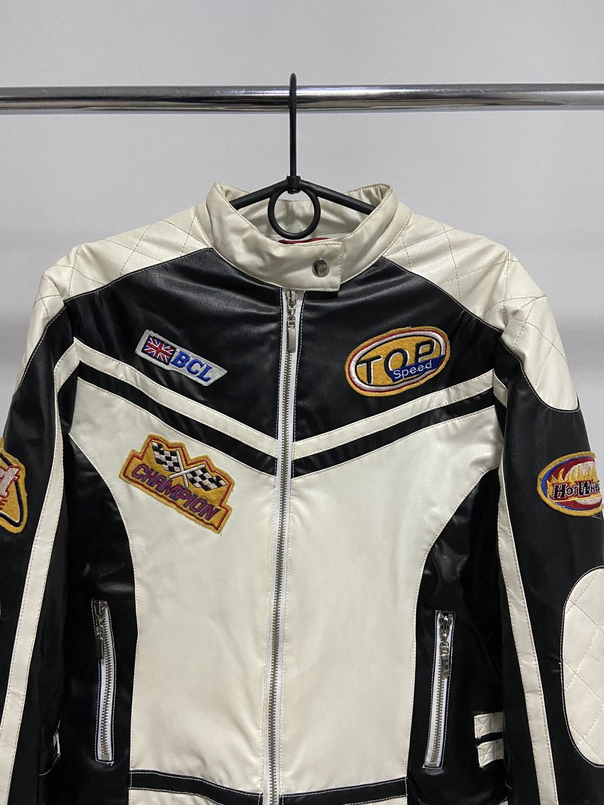 Vintage Wonder team racing jacket hot wheels 🛞 big logo Size L / US 10 / IT 46 - 4 Thumbnail