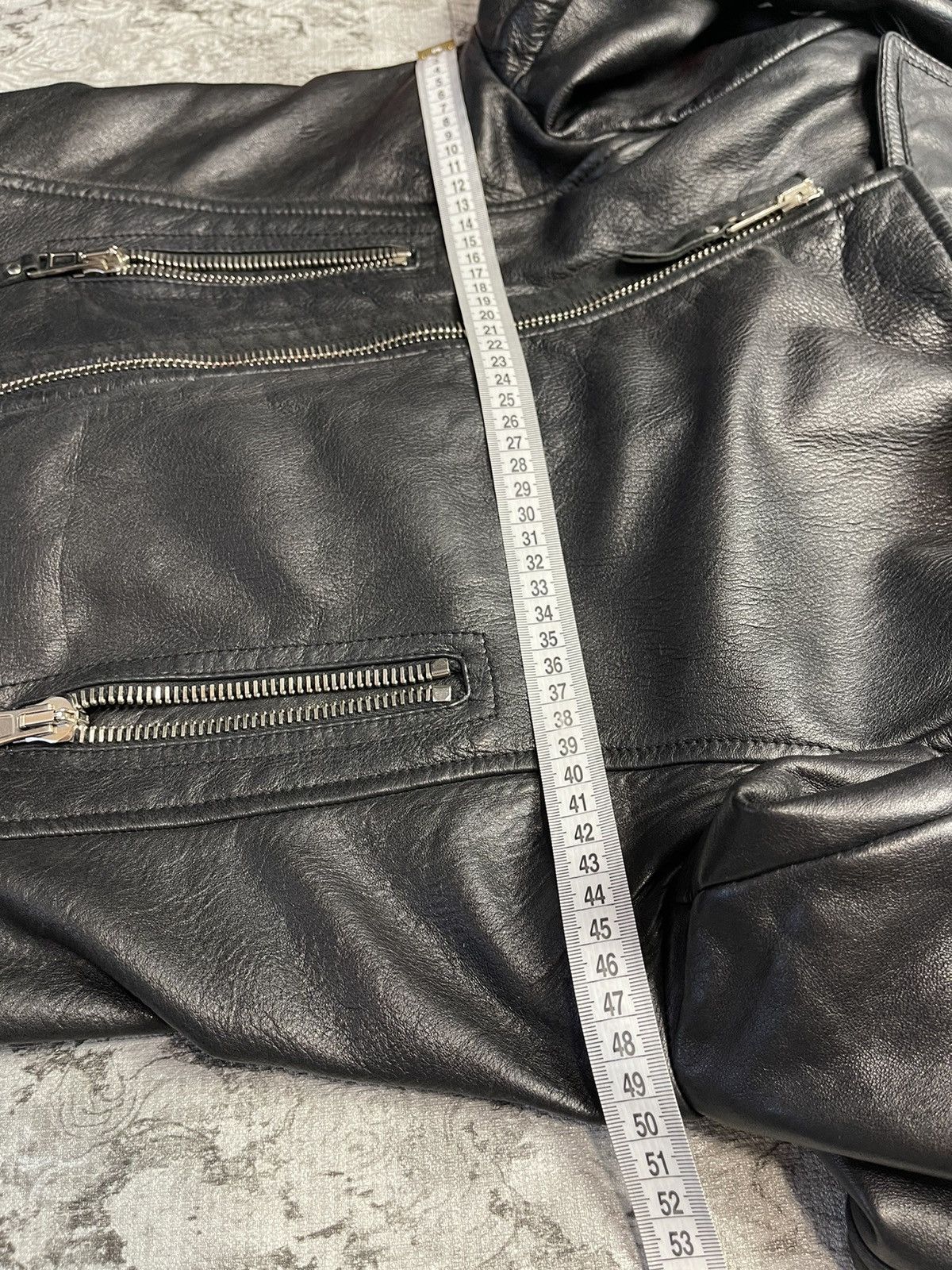 Balenciaga Balenciaga Motorcycle Leather Jacket Size 44 Woman Size M / US 6-8 / IT 42-44 - 22 Thumbnail