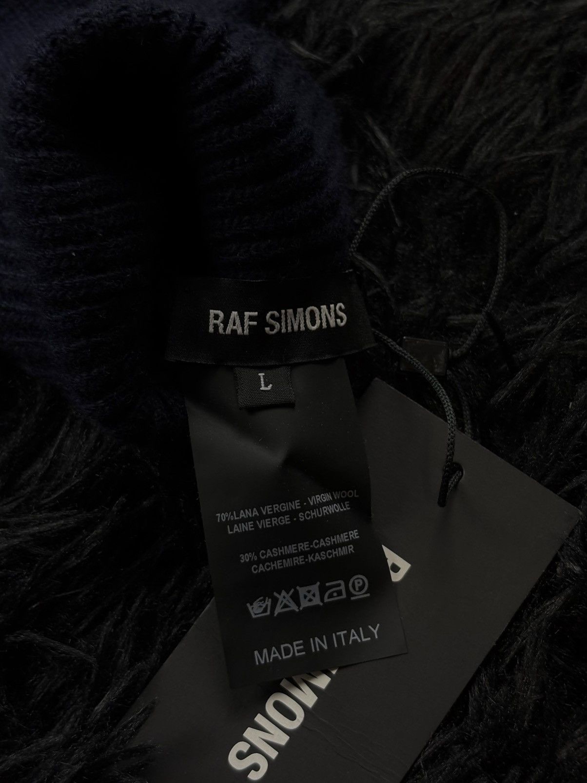 Raf Simons Raf Simons AW 2019 Heroes knitted wool gloves Size ONE SIZE - 7 Thumbnail
