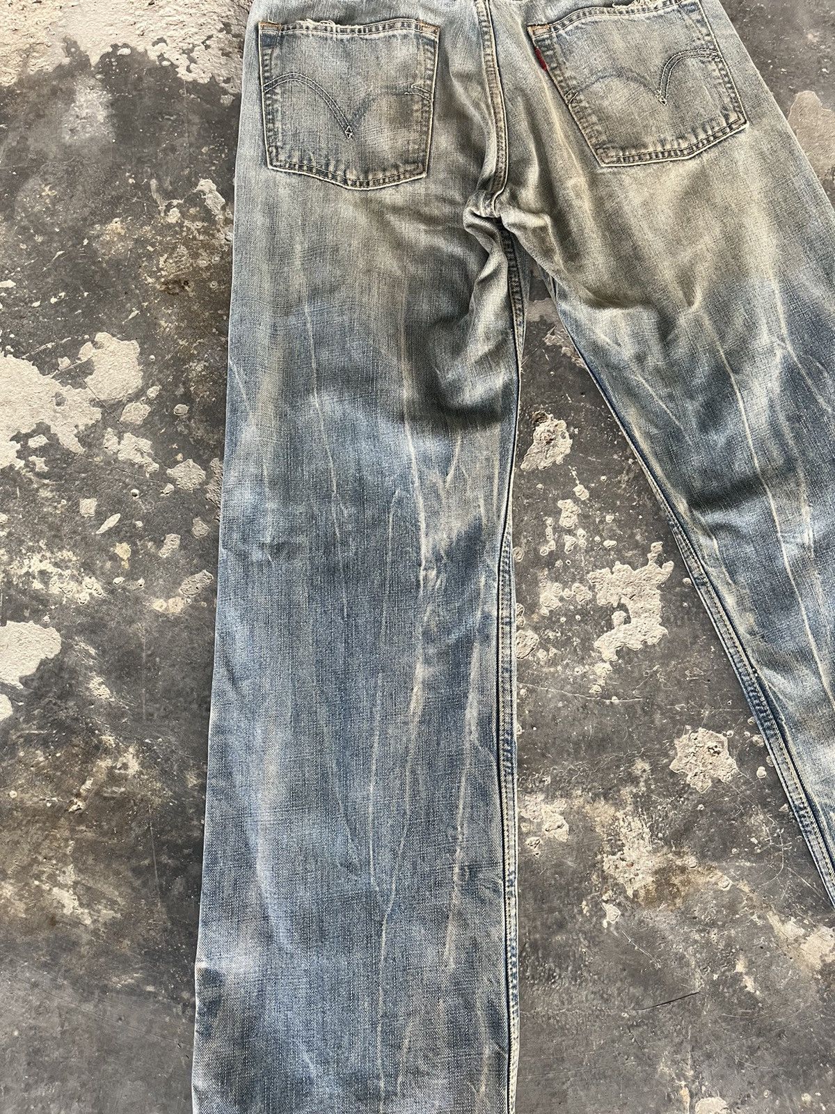 If Six Was Nine × Levi's × Vintage Levis 502 Mudwash Denim Size US 32 / EU 48 - 16 Thumbnail