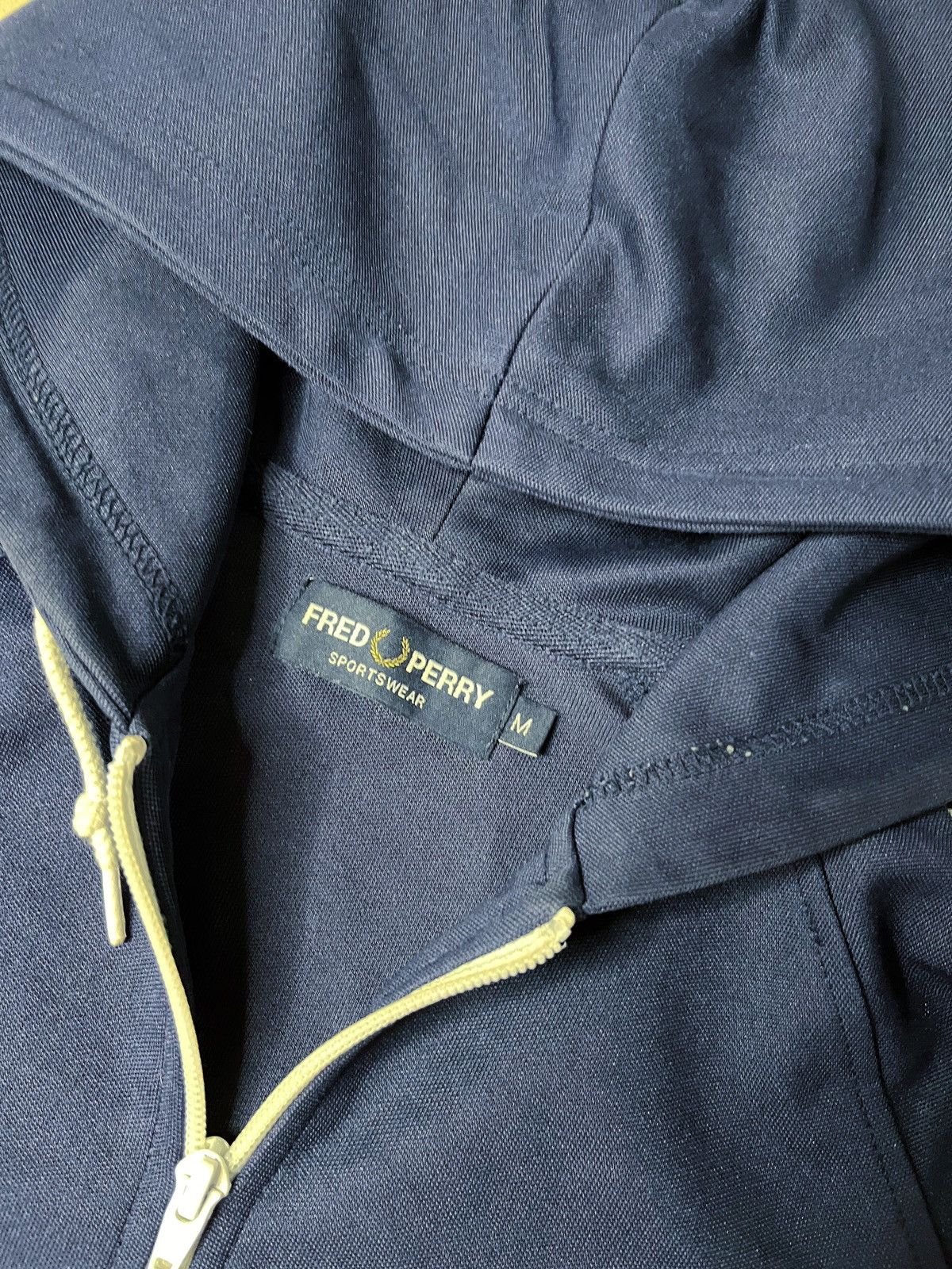Fred Perry × Vintage Zip Up Hoodie Fred Perry Lampas Casual Size US M / EU 48-50 / 2 - 3 Thumbnail
