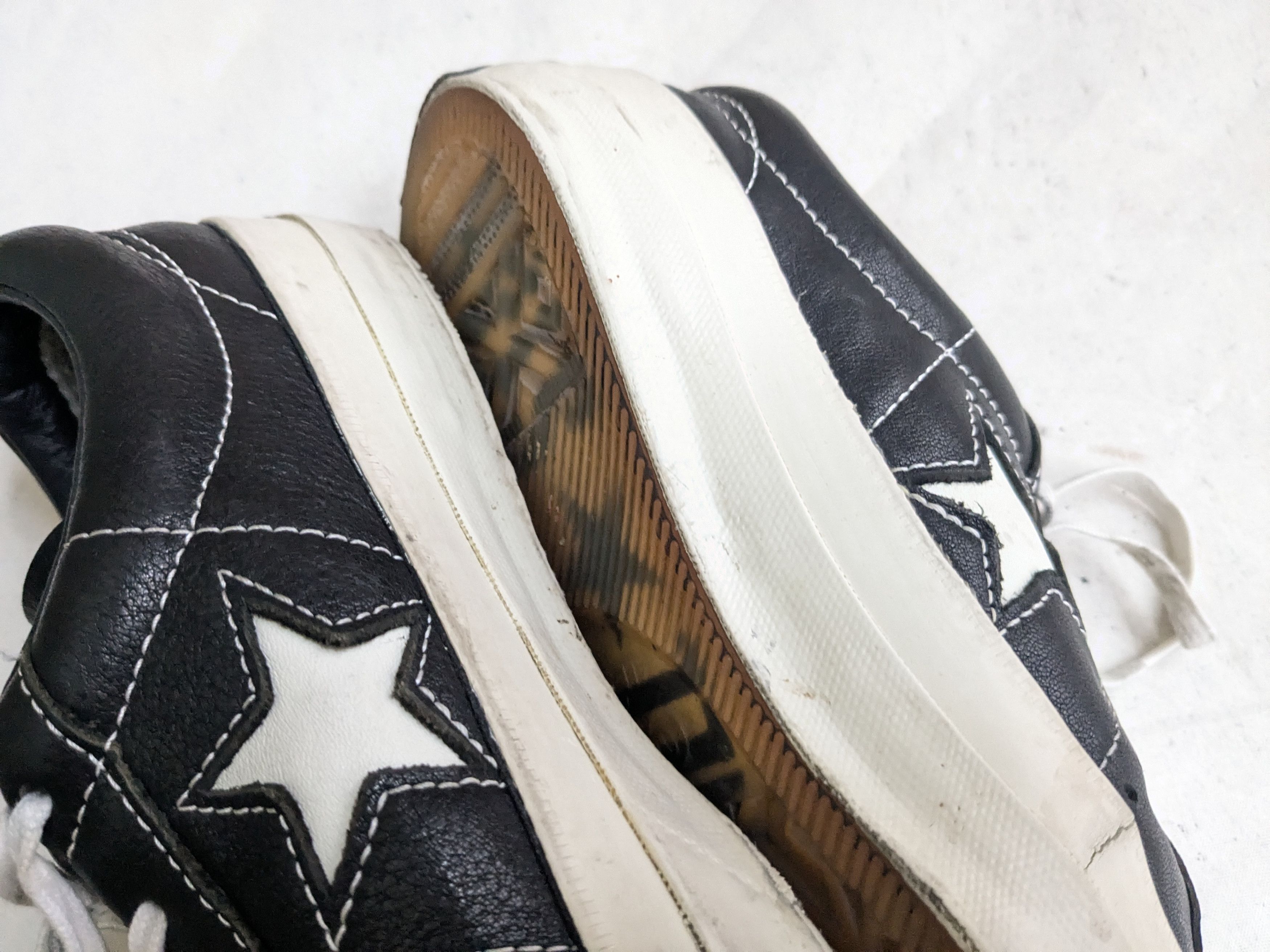 Converse Converse x John Varvatos One Star Low Black Turtledove Black Size US 7 / EU 40 - 9 Thumbnail