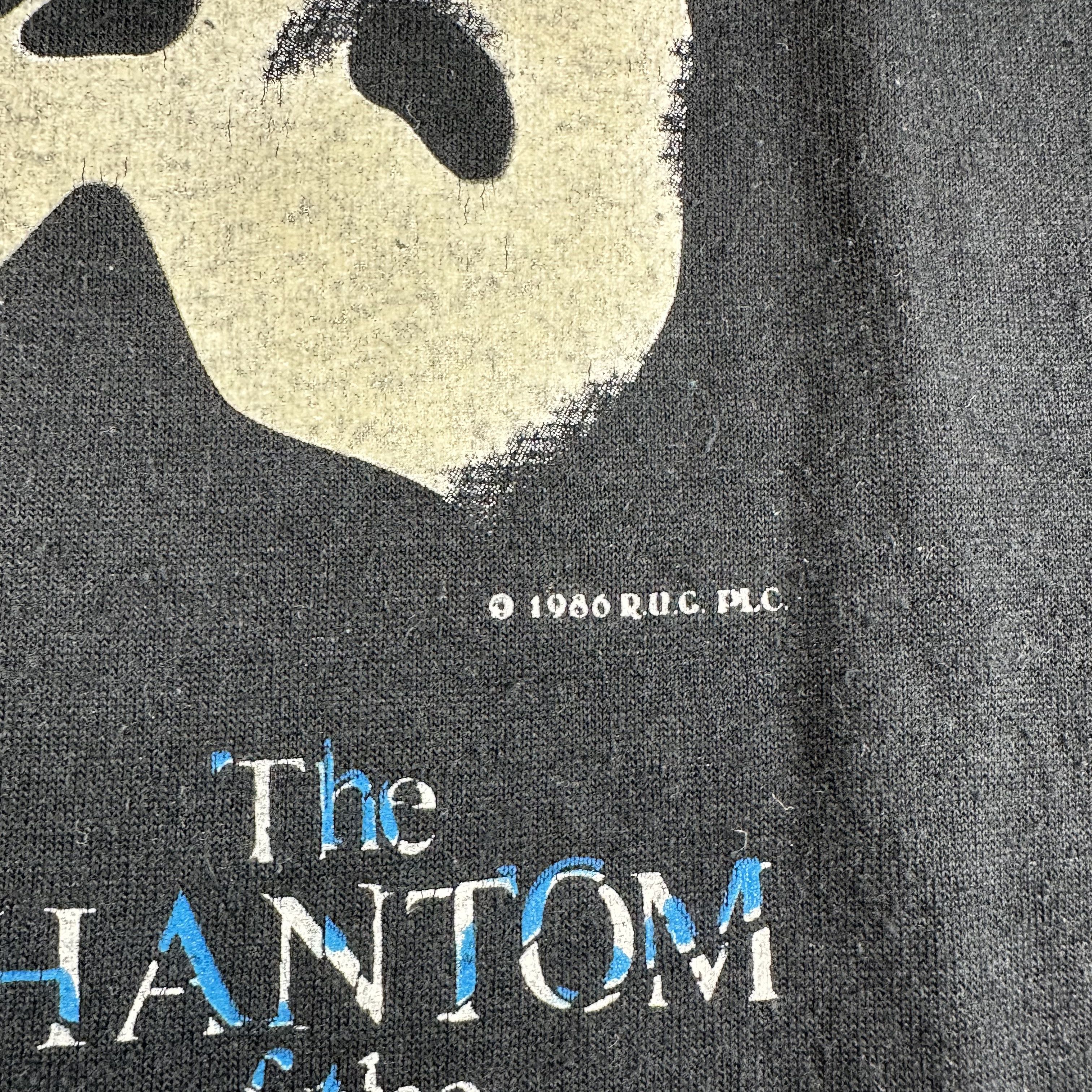 Vintage 1986 The Phantom of the Opera Promo Single Stitch T-Shirt Size US M / EU 48-50 / 2 - 4 Thumbnail