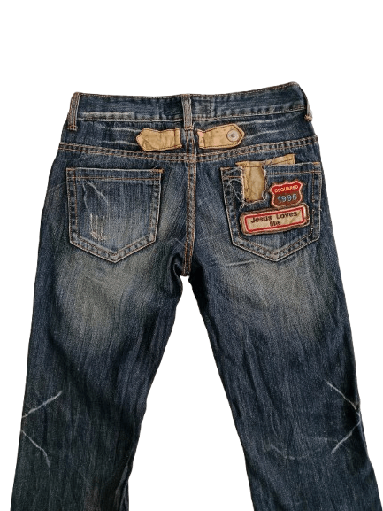 Dsquared2 Vintage DSQUARED2 Flare Jeans Size US 27 - 4 Thumbnail