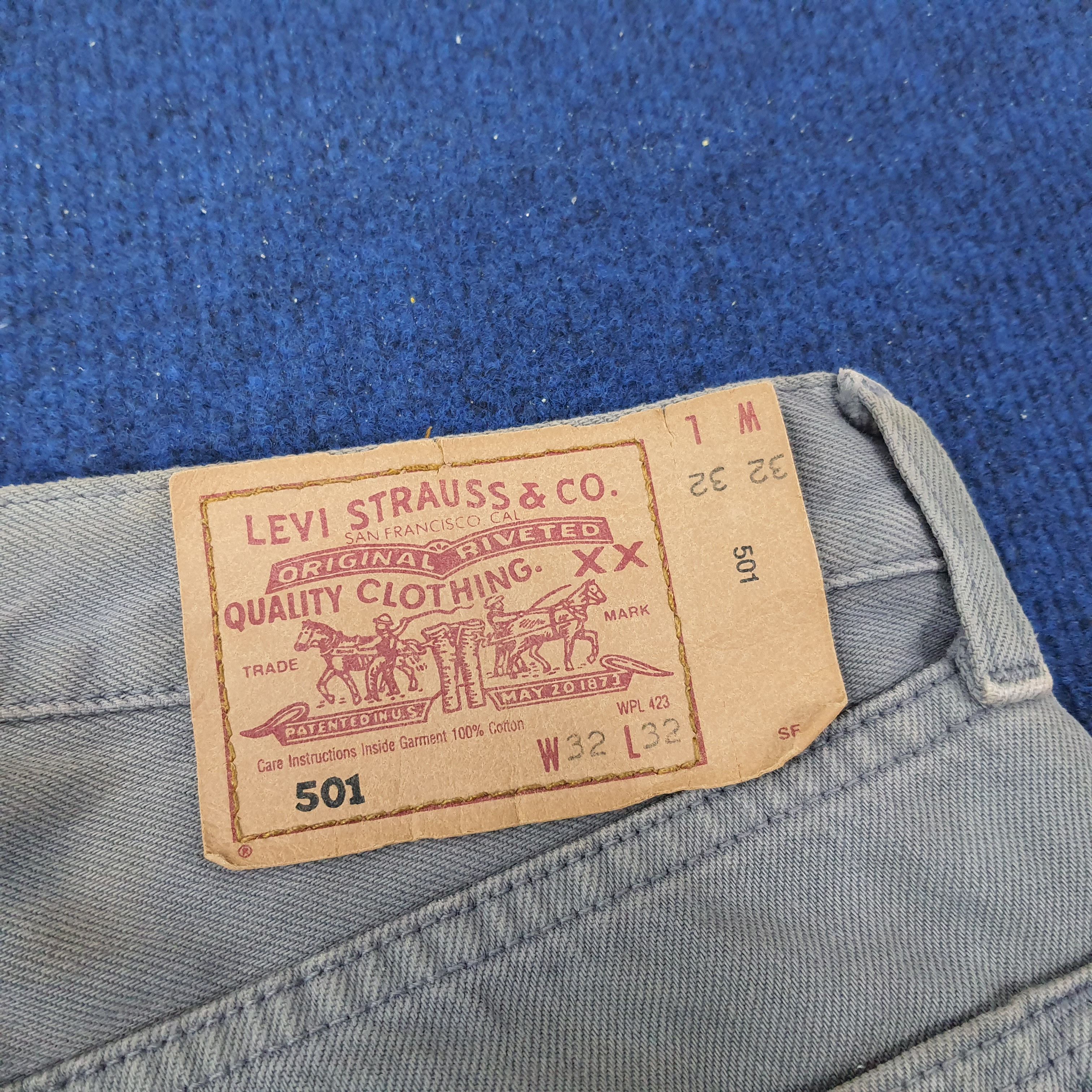 Levi's Vintage Levi's Strauss 501 Denim Pants C235N36 Size US 29 - 3 Thumbnail