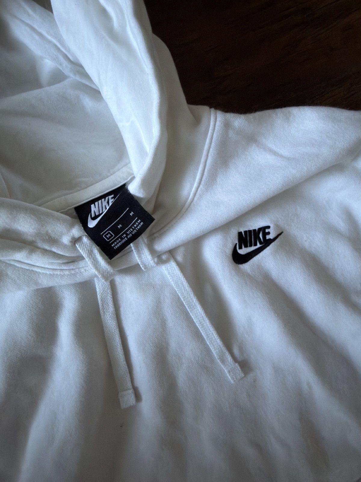 Nike Nike Everyday Essentials Pullover Hoodie In White Size US M / EU 48-50 / 2 - 2 Thumbnail