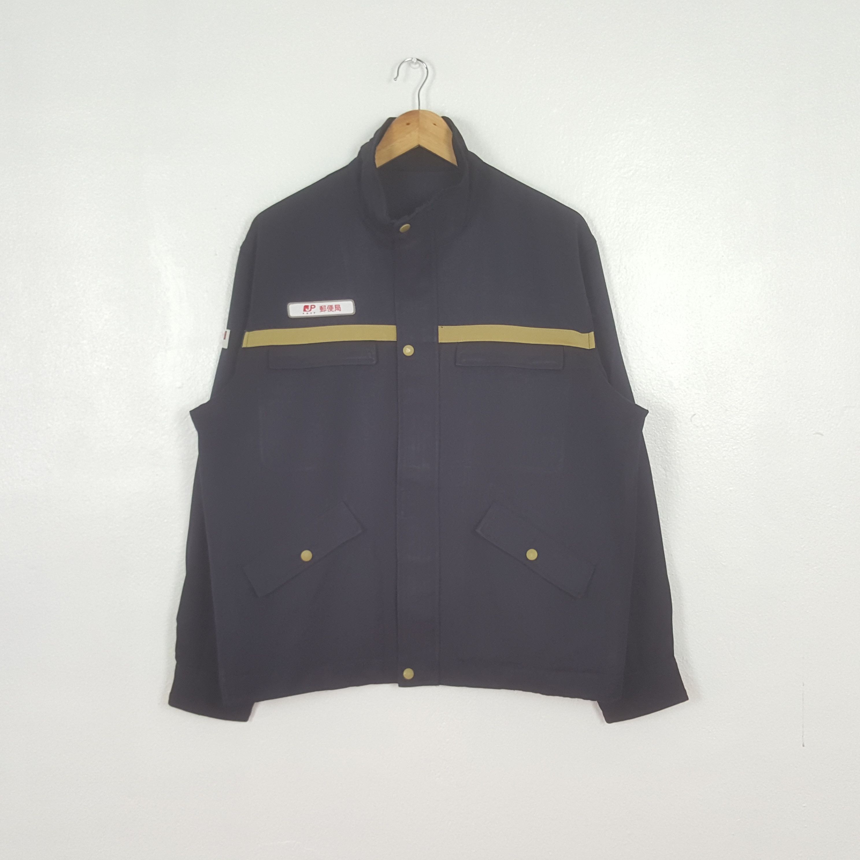 Japanese Brand Vintage Japan Post Workwear Jacket C317N9 Size US L / EU 52-54 / 3 - 3 Thumbnail