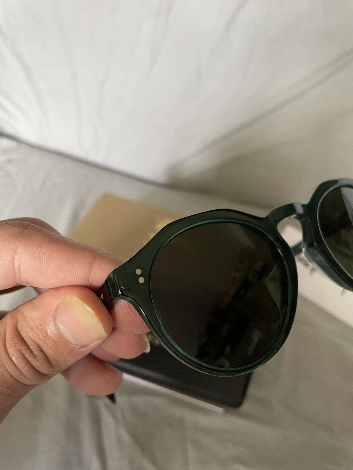 Burberry Men’s Burberry Sunglasses Green B4280F Size ONE SIZE - 9 Thumbnail
