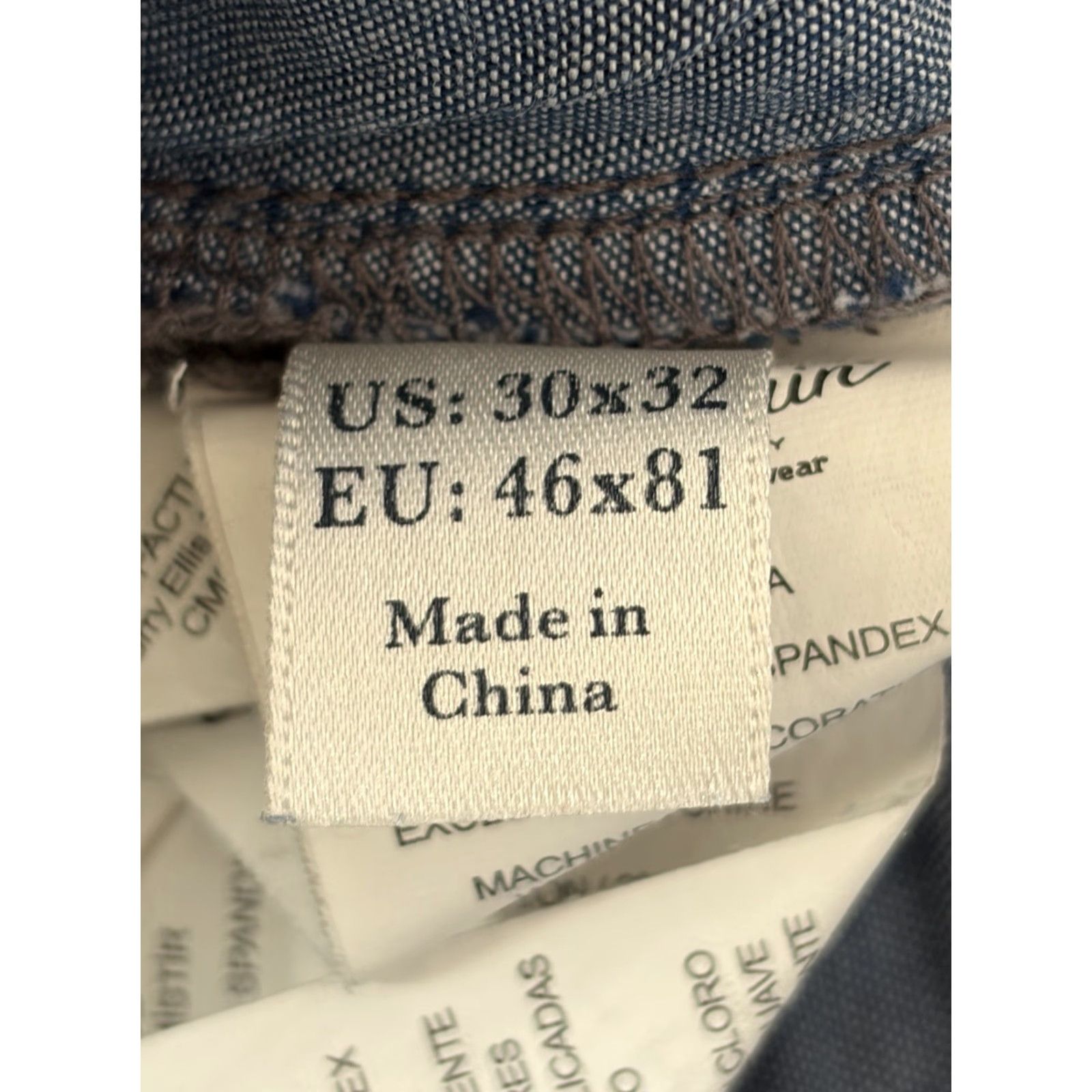 Original Penguin Original Penguin Mens Slim Fit Chino Pants 30x32 Gray Casual Pants Mens Slim Fit Chino Gray 30x32 Size US 30 / EU 46 - 5 Thumbnail