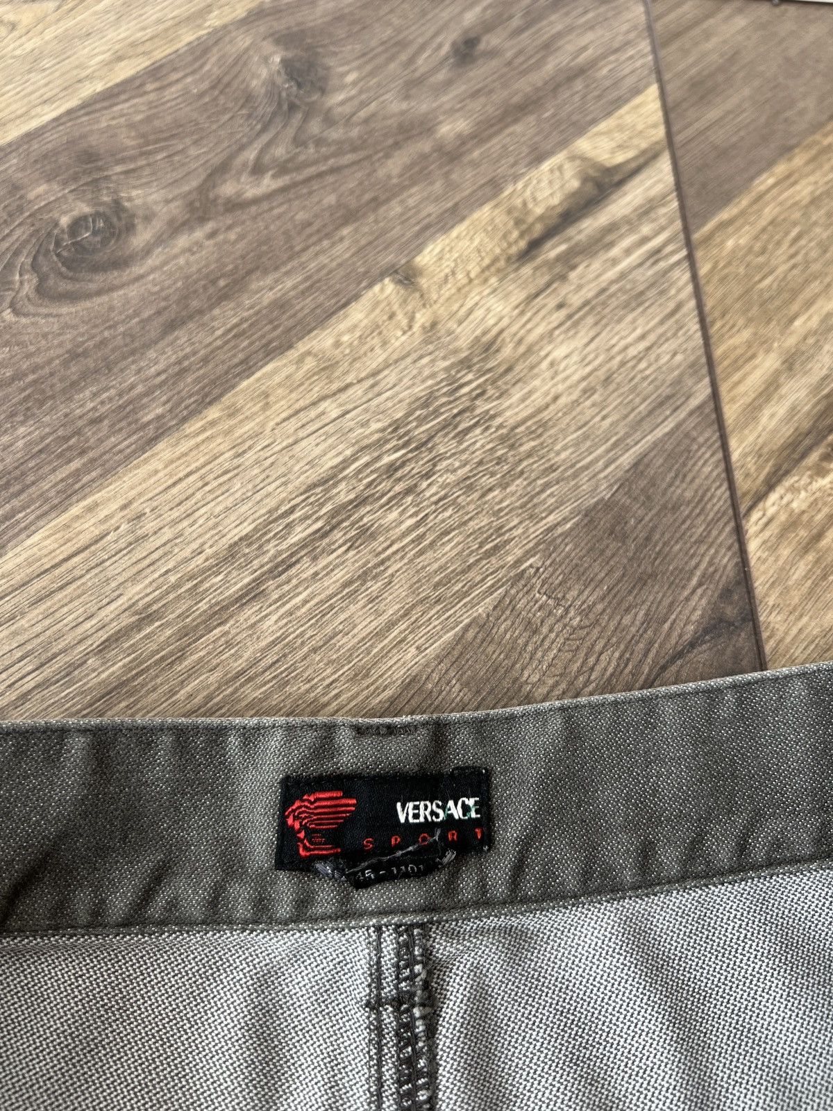 Versace Vintage Versace Sport Jeans Embroidered Back Pocket Denim Size US 34 / EU 50 - 10 Thumbnail