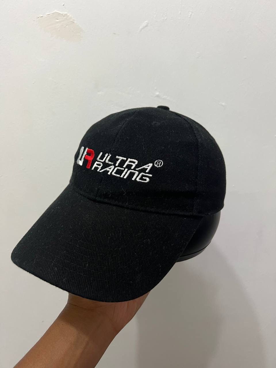 Japanese Brand Ultra Racing Spellout Hat Size ONE SIZE - 1 Thumbnail