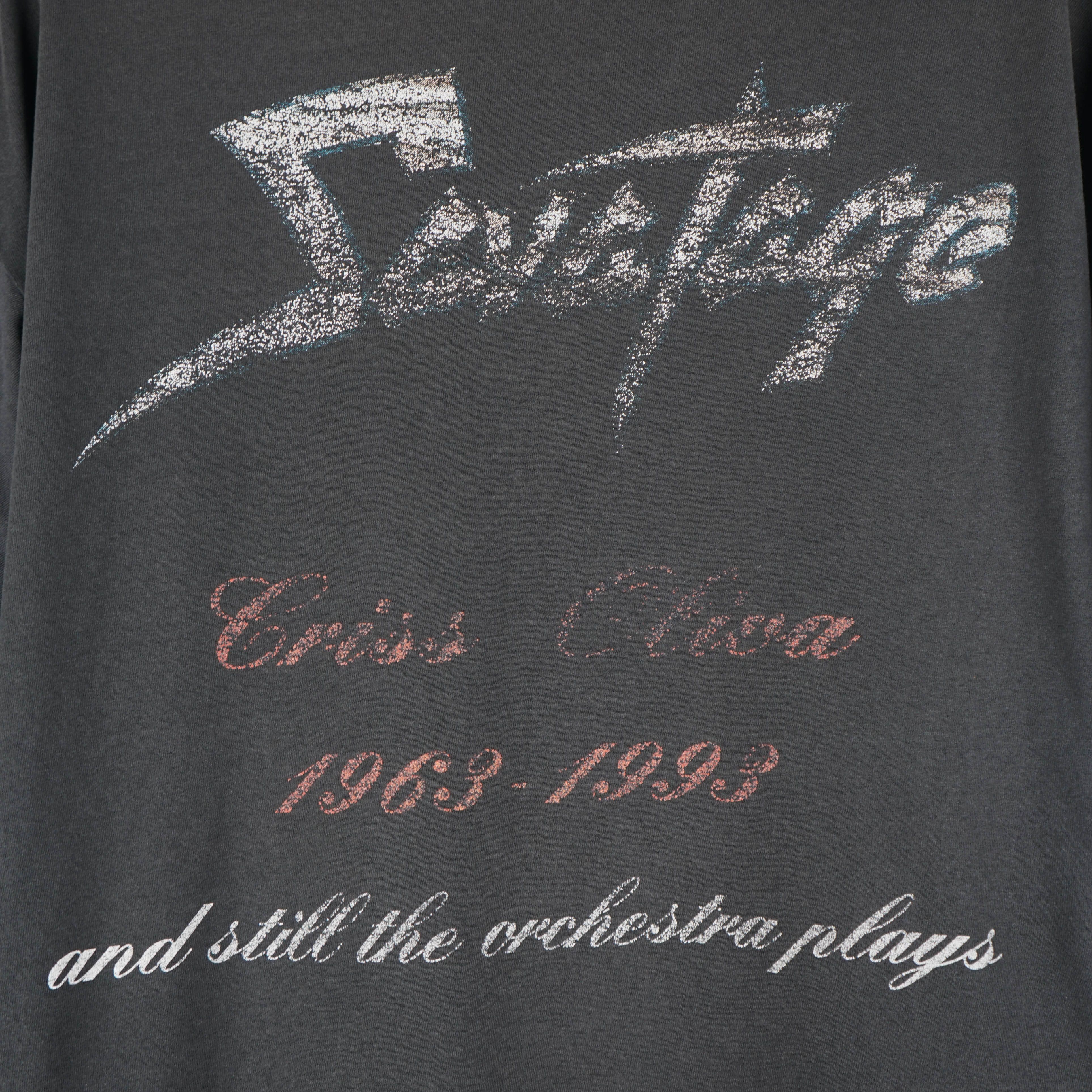 Band Tees × Vintage Vintage 1993 Savatage T-Shirt Distressed Size US XL / EU 56 / 4 - 14 Thumbnail