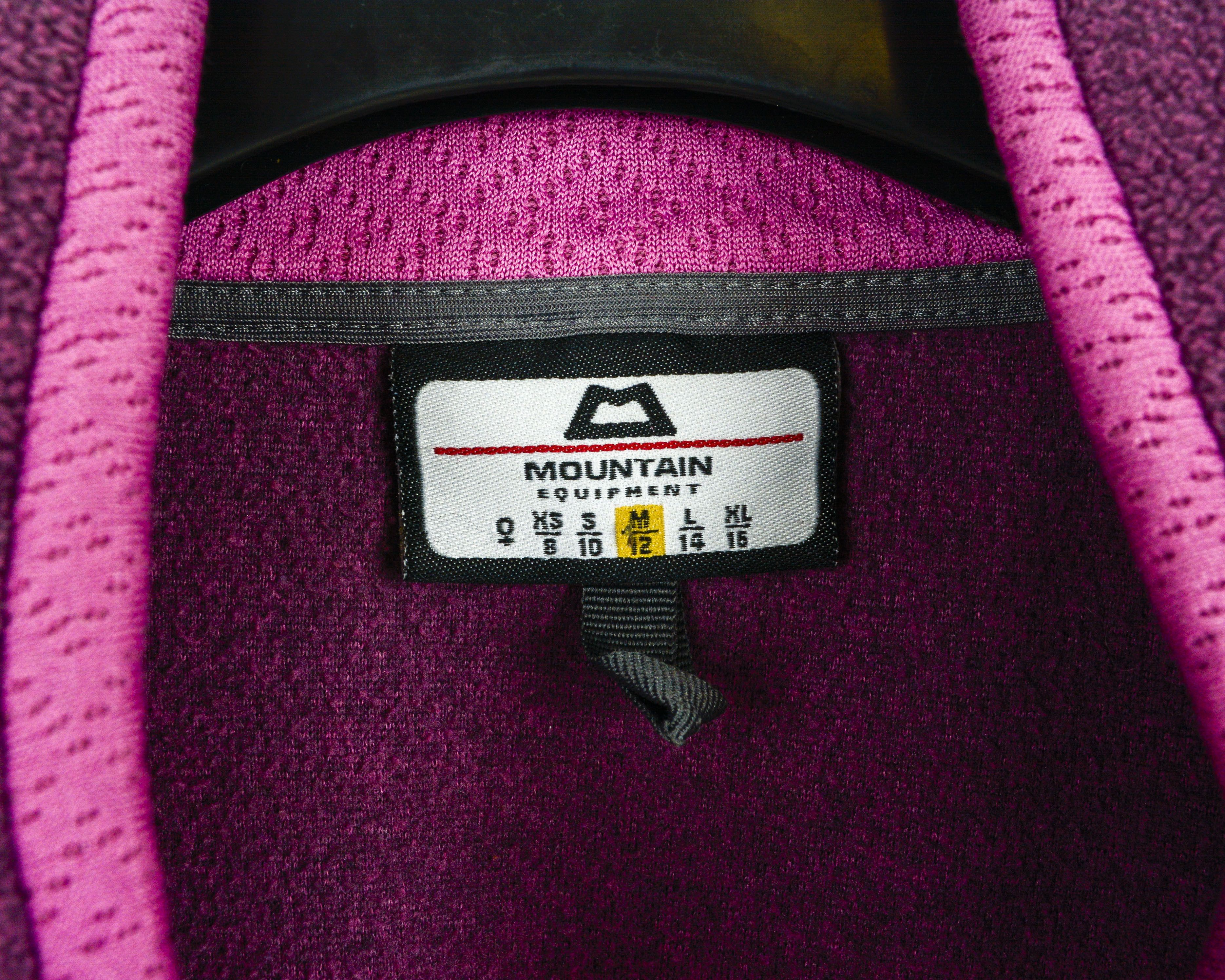 Mountain Equipment Polartec Women L Fleece Jumper Sweatshirt Purple Sweater Size L / US 10 / IT 46 - 3 Thumbnail