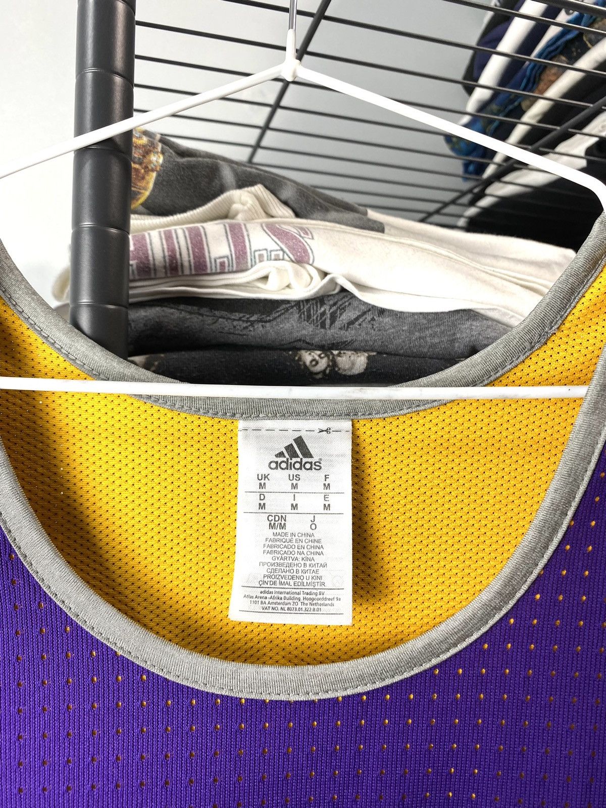 Adidas Vintage Adidas Lakers NBA Jersey Sleeveless Size US M / EU 48-50 / 2 - 4 Thumbnail