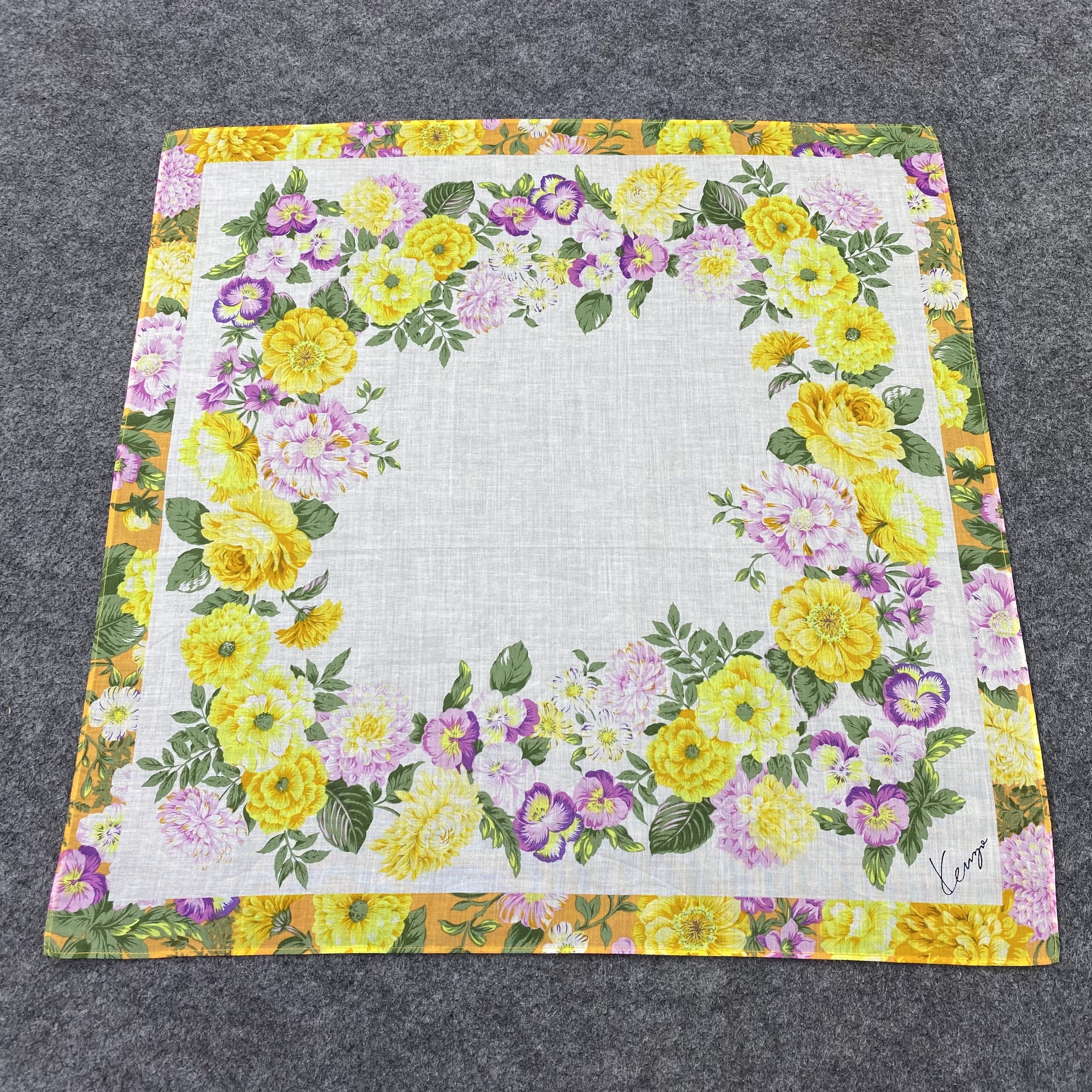 Kenzo Kenzo Handkerchief / Bandana / Neckerchief-B1303 Size ONE SIZE - 3 Thumbnail