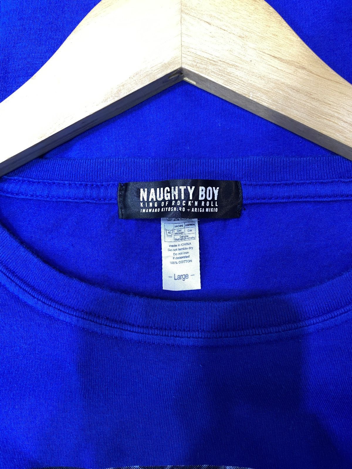 Japanese Brand Imawano Kiyoshiro Naughty Boy King Of Rock n Roll Size US L / EU 52-54 / 3 - 3 Thumbnail