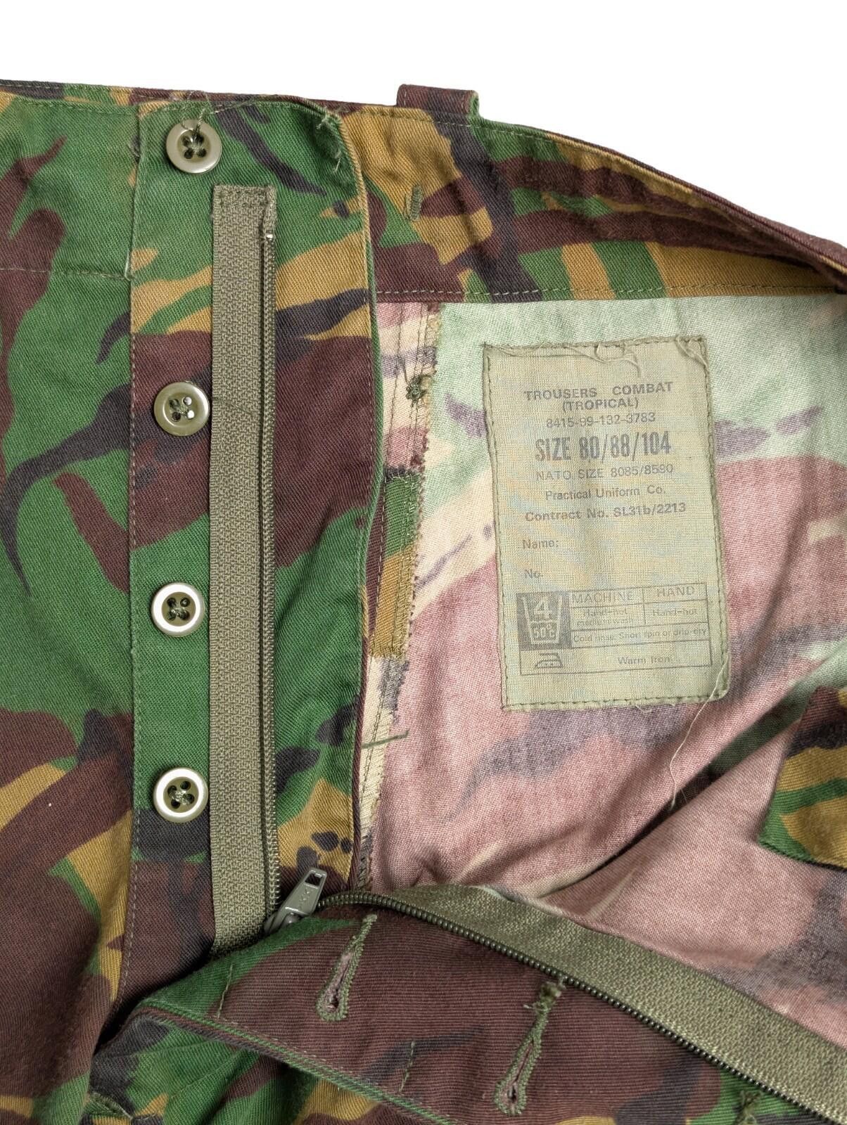 Other British Army 1990s Issue DPM Tropical Trousers SL31B - 32x30 Size ONE SIZE - 3 Thumbnail