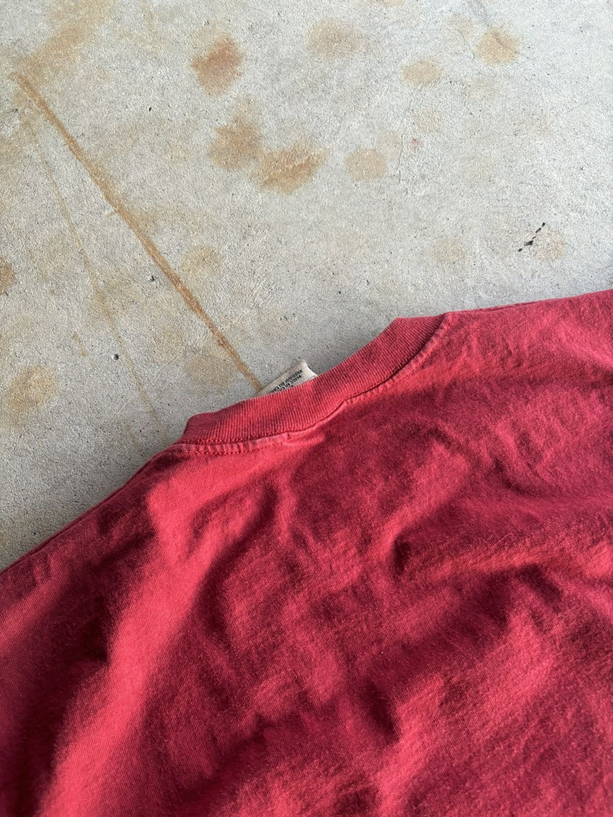 JNCO × Vintage Crazy Jnco Style Y2K Red Dragon Faded Boxy Oversized Tee Size US XL / EU 56 / 4 - 8 Thumbnail