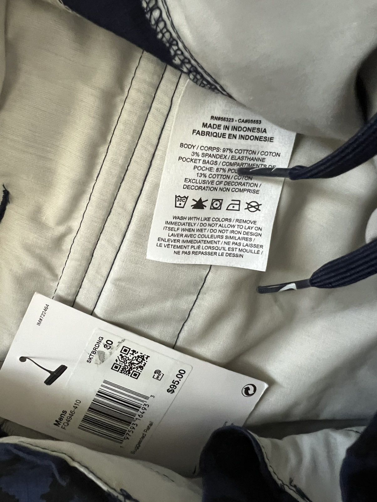 Nike Nike SB Kearny Cargo Allover Print Skate Shorts Navy Size US 30 / EU 46 - 13 Thumbnail