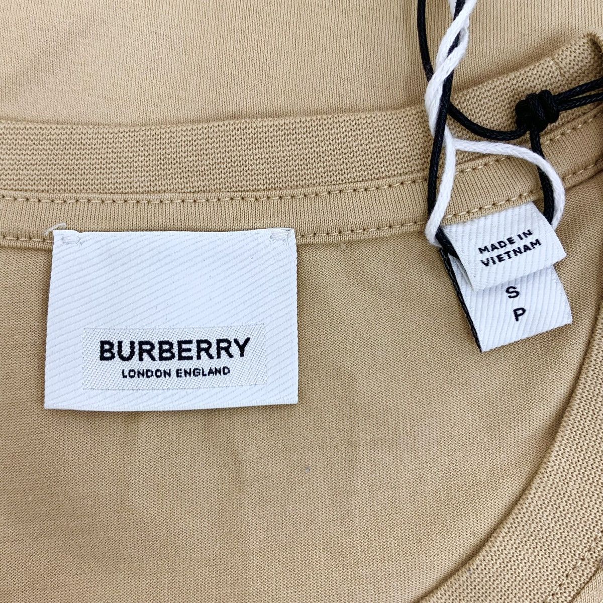 Burberry Burberry Brown Logo Embroidered Short Sleeve T-Shirt K26WX Size US S / EU 44-46 / 1 - 5 Thumbnail