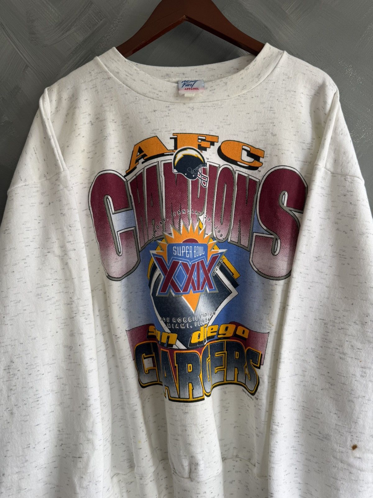 NFL Vintage Chargers NFL Crewneck Size US XL / EU 56 / 4 - 3 Thumbnail